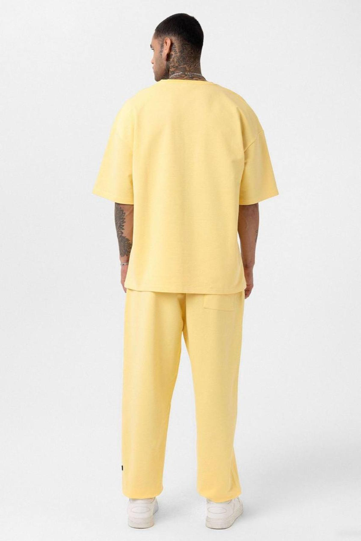 Wholesale Men Yellow Tracksuit 722718