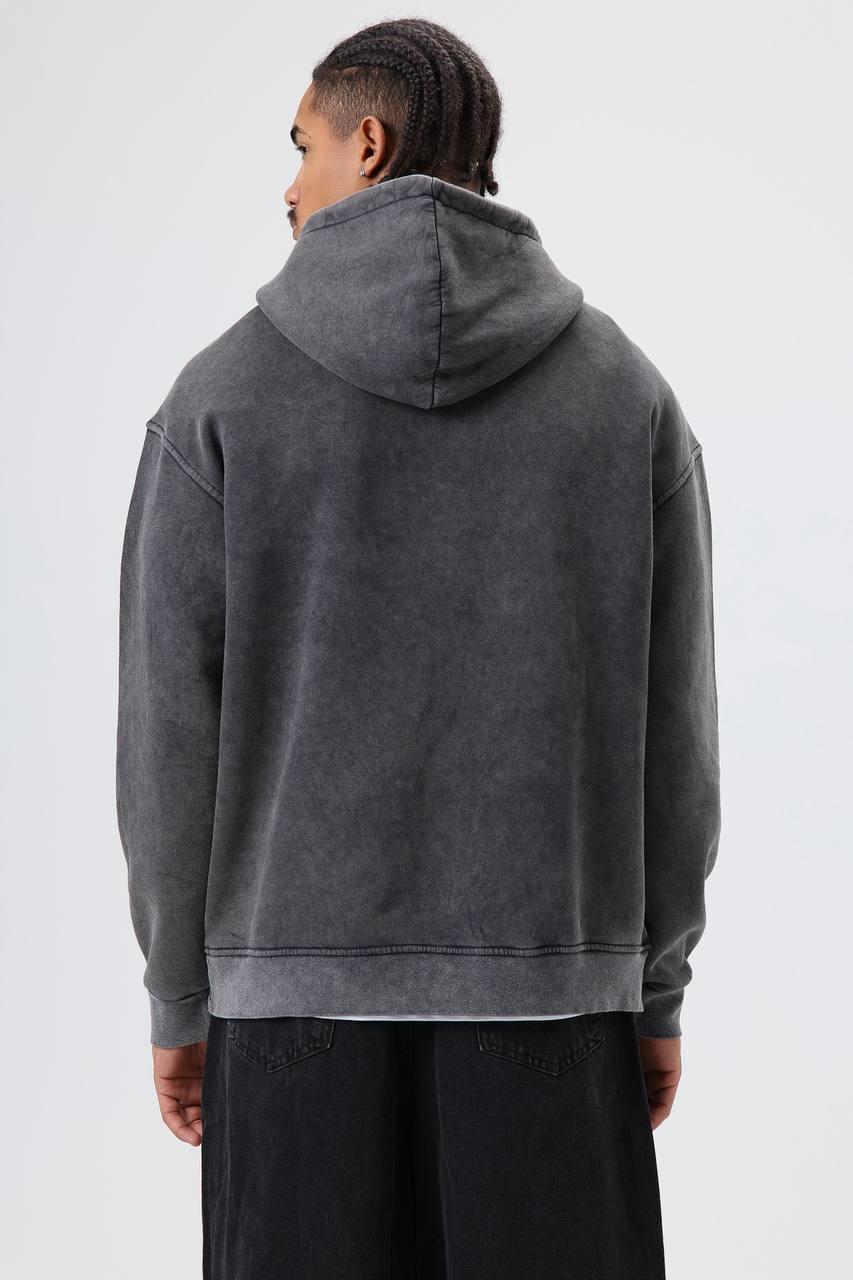 Wholesale Men's Anthracite Hoodie 1605W26-E71-101