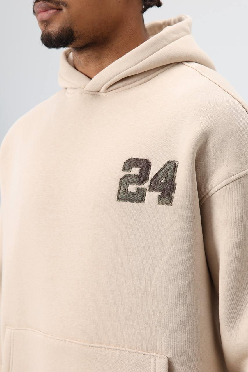 Wholesale Men's Beige Hoodie 1605W26-E71-110