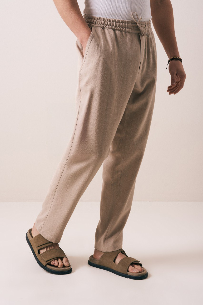 Wholesale Men's Beige Pants 1609W26-8523 
