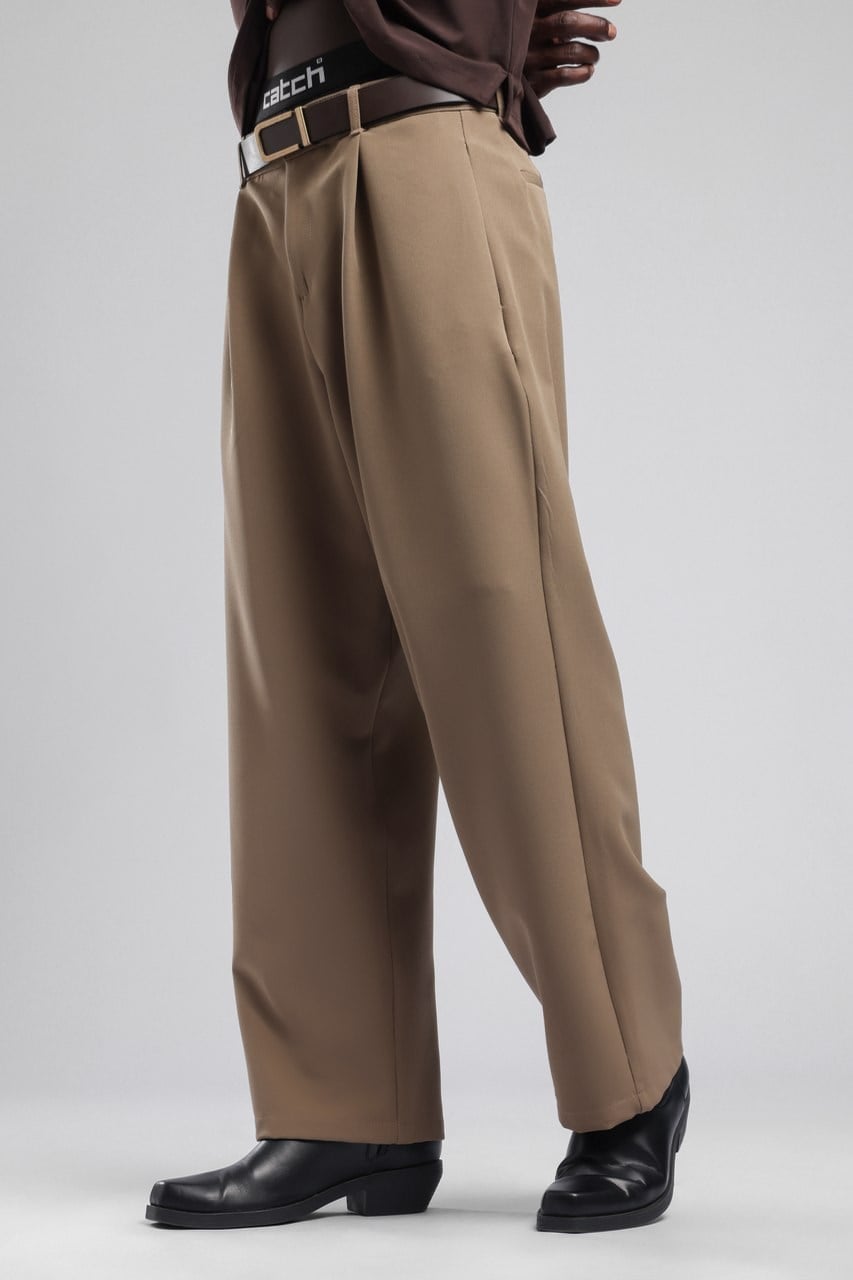 Wholesale Men's Beige Pants 1503FW27-EMR-27001