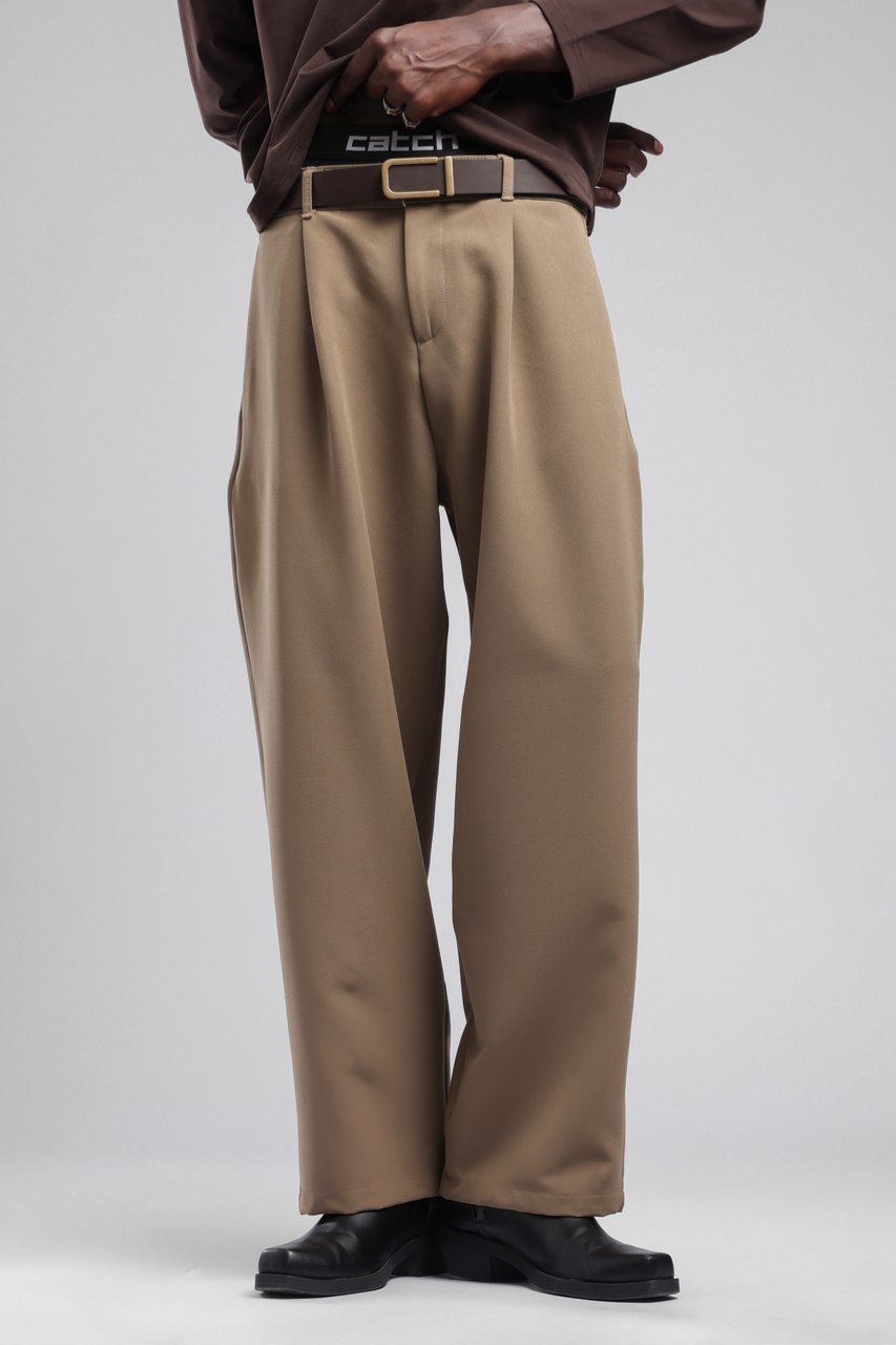 Wholesale Men's Beige Pants 1503FW27-EMR-27001