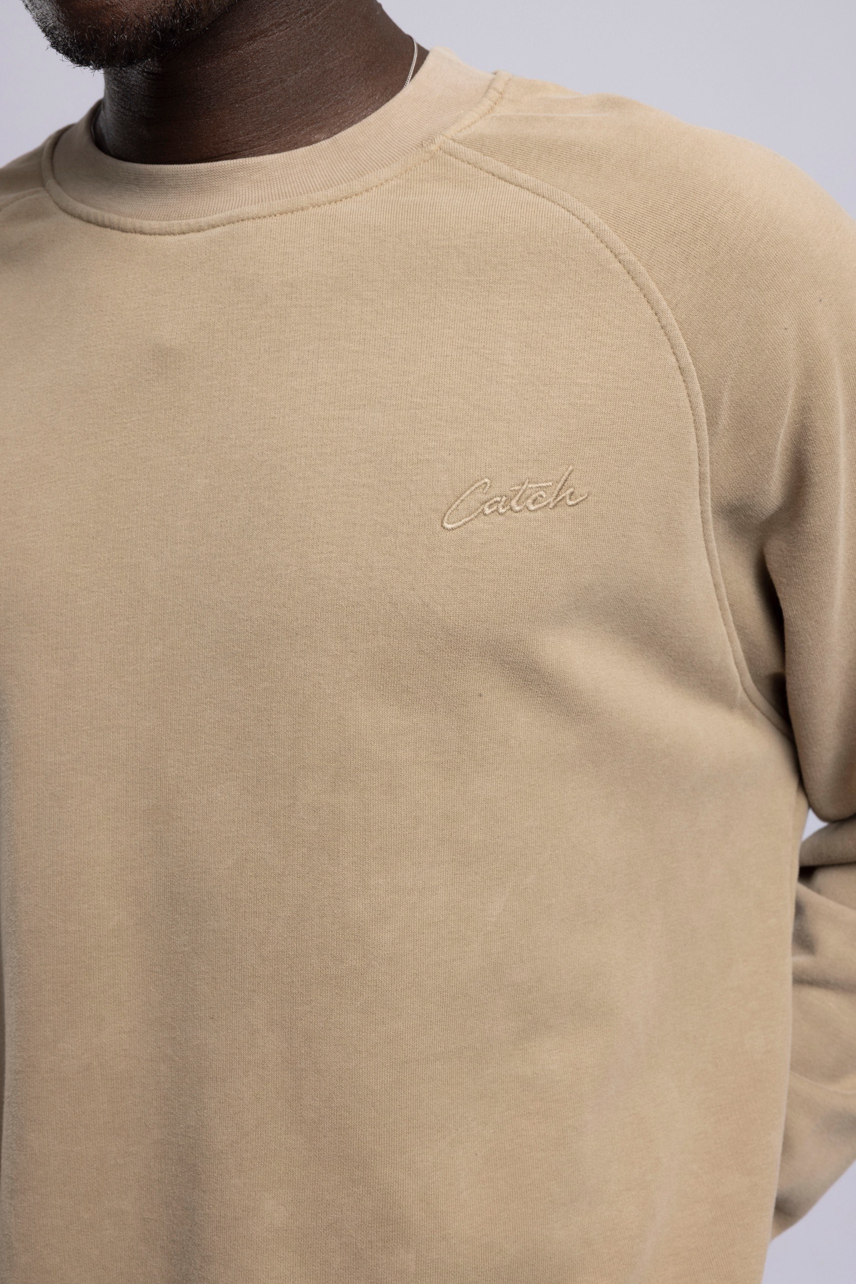 Wholesale Men's Beige Sweatshirt  1503FW27-MRT-4638