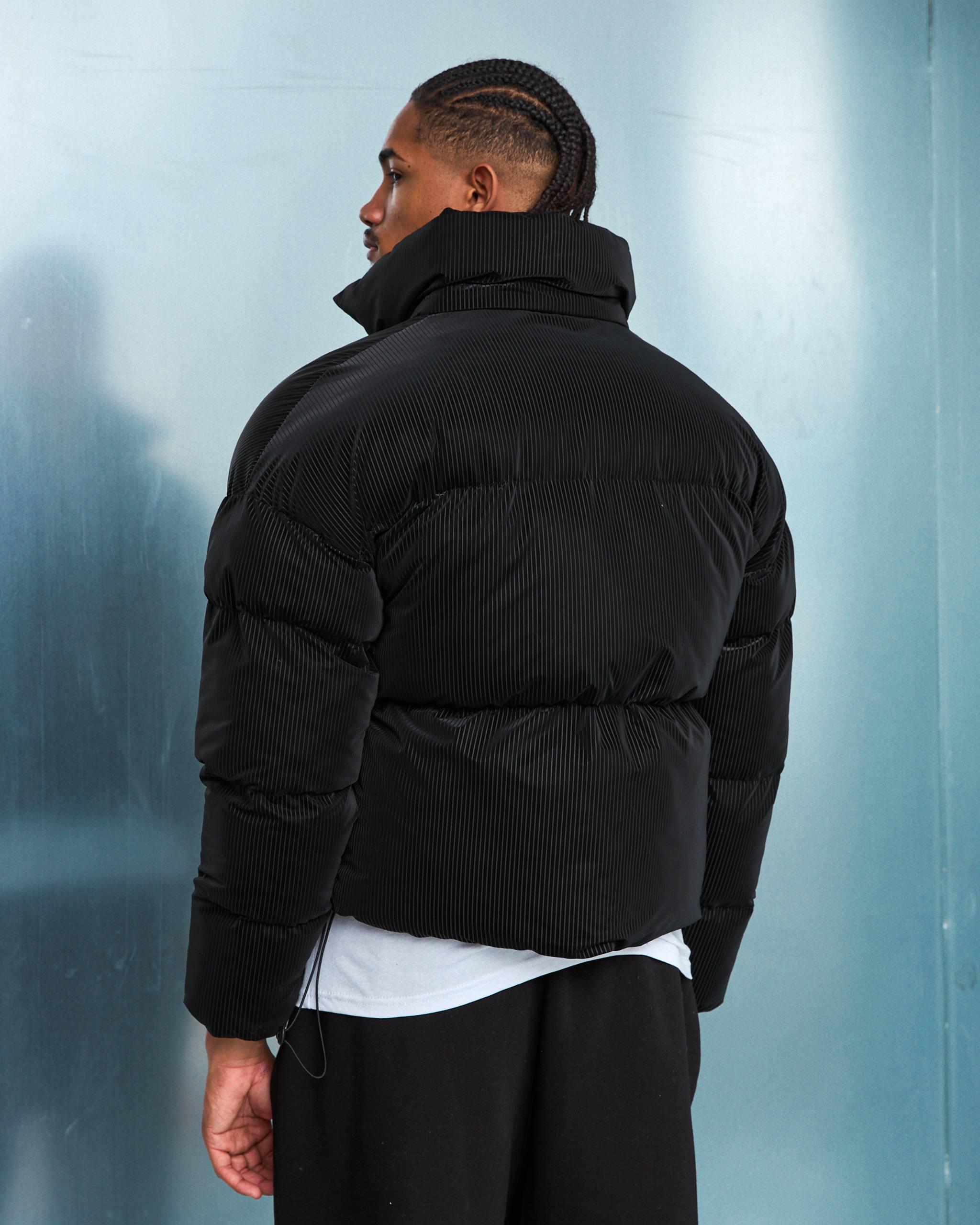 Wholesale Men's Black Coat 1603W26-M1078