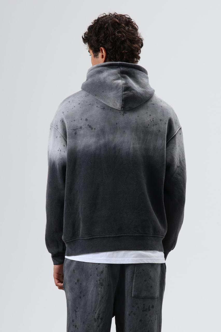 Wholesale Men's Black Oversize Tracksuit  1604W26-V90-16