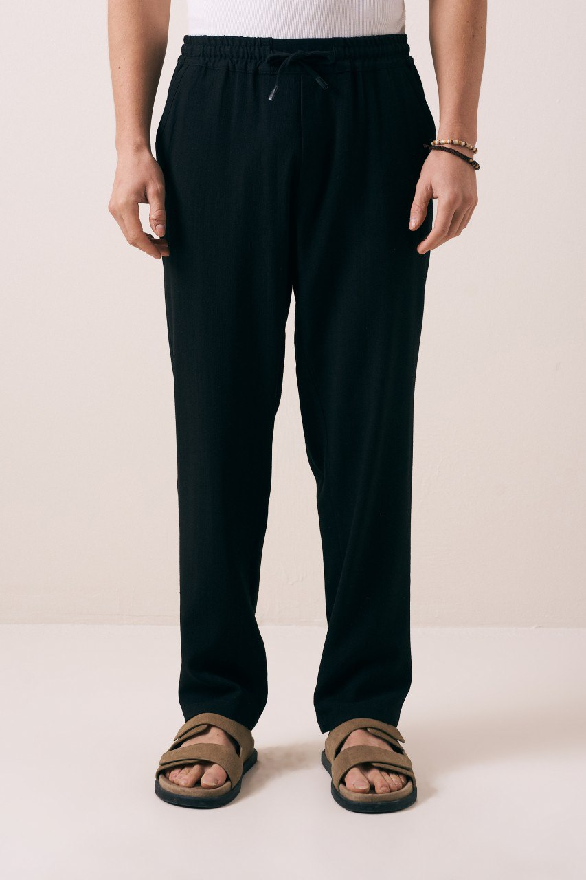 Wholesale Men's Black Pants 1609W26-8523 