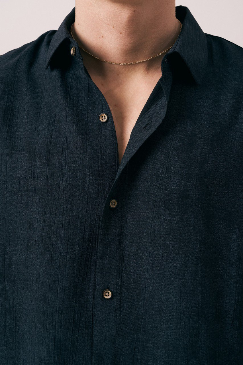 Wholesale Men's Black Shirt 1609W26-6376 