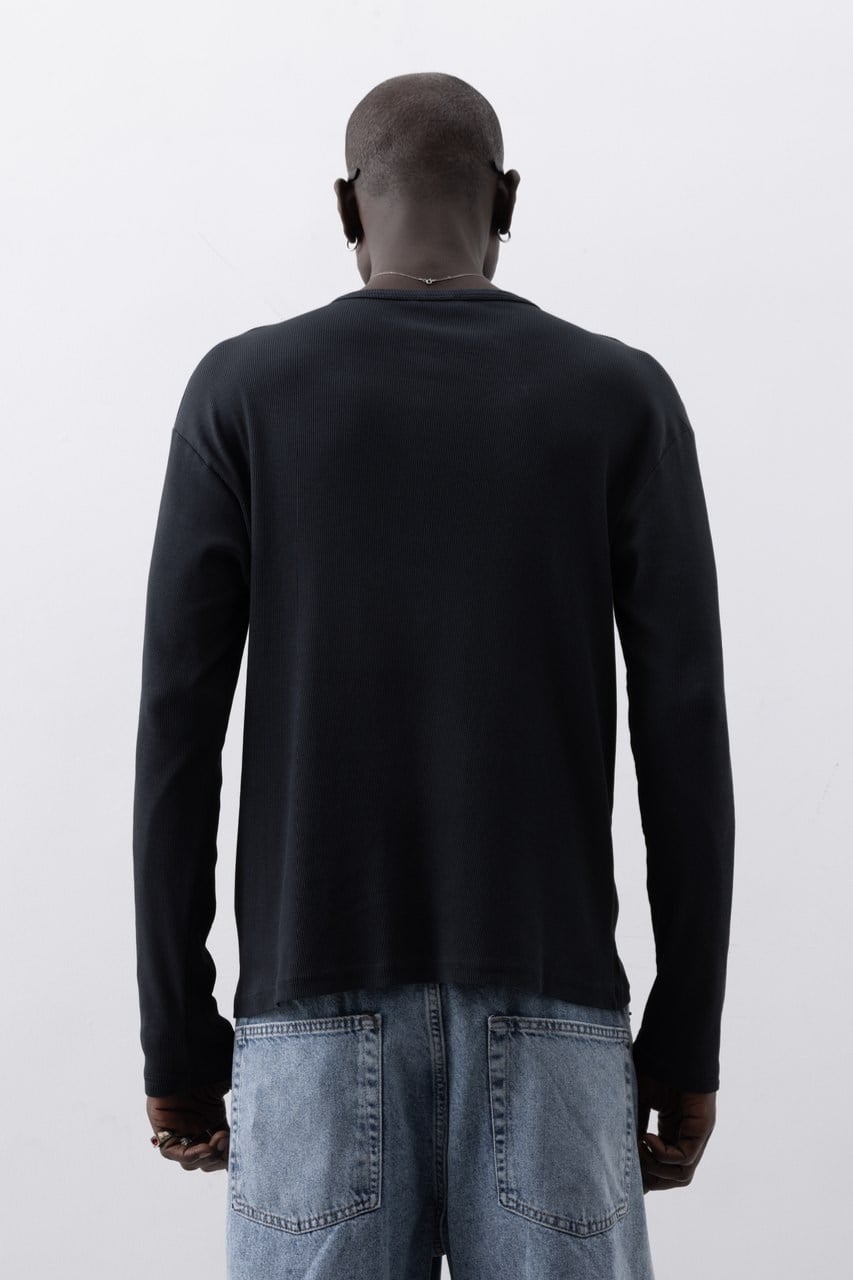 Wholesale Men's Black Sweater 1503FW27-MRT-27104