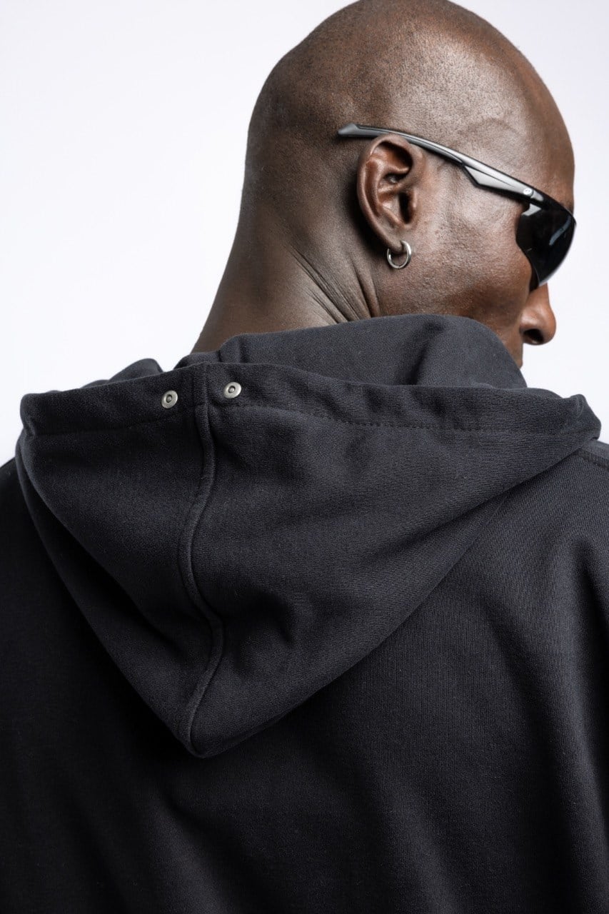 Wholesale Men's Black Sweatshirt  1503FW27-MRT-4647