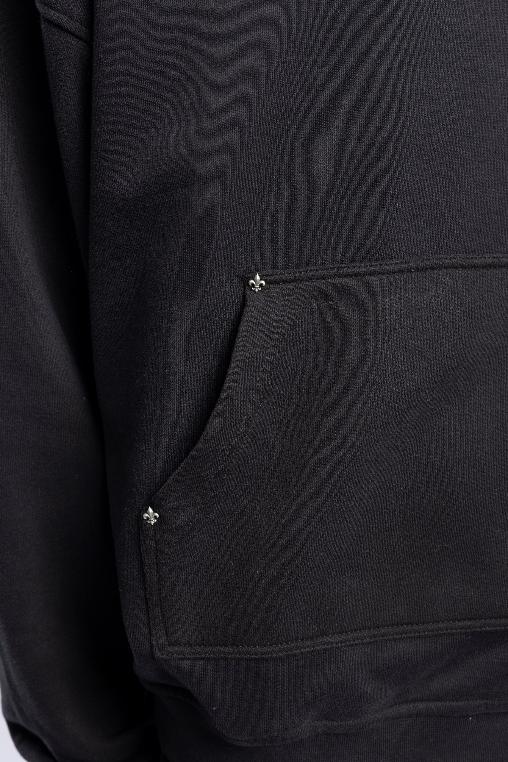 Wholesale Men's Black Sweatshirt  1503FW27-MRT-4646