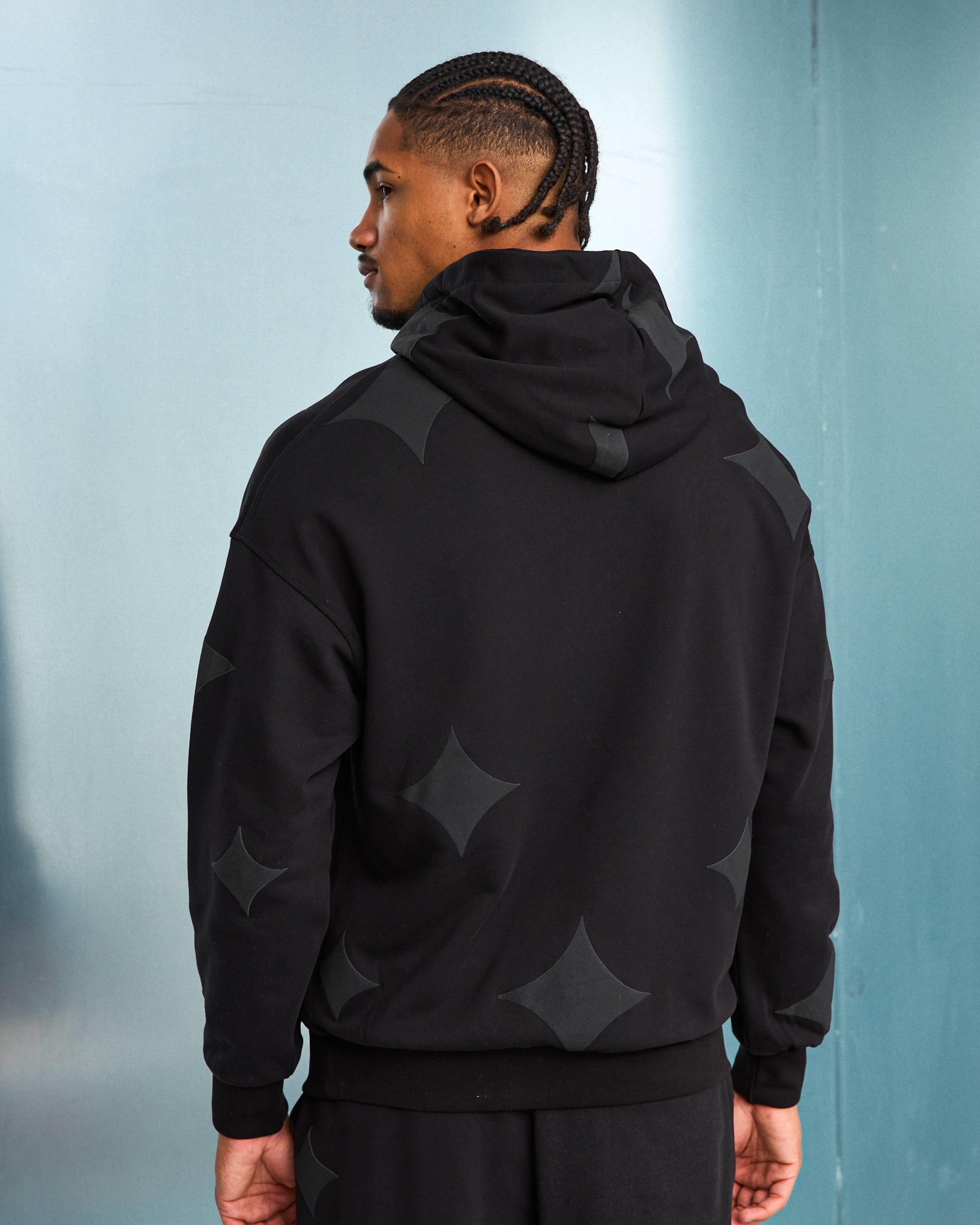 Wholesale Men's Black Tracksuit 1603W26-25-K047