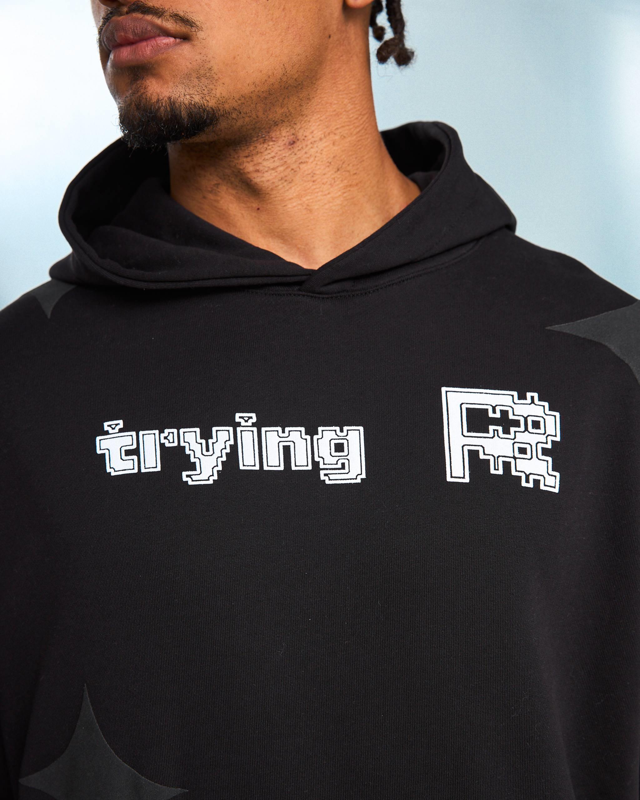 Wholesale Men's Black Tracksuit 1603W26-25-K047