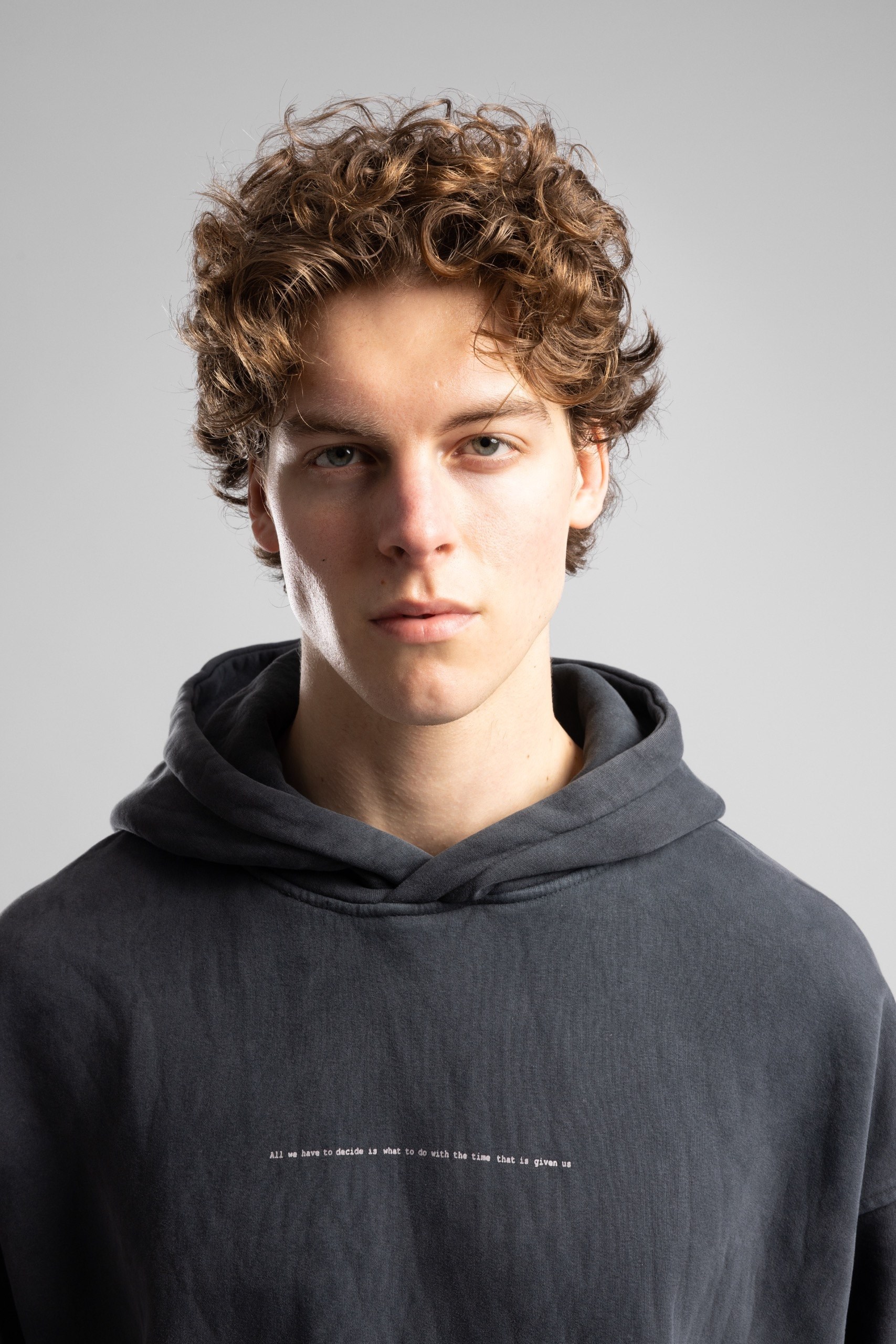 Wholesale Men's Black Washed Sweatshirt  1503FW27-MRT-4622