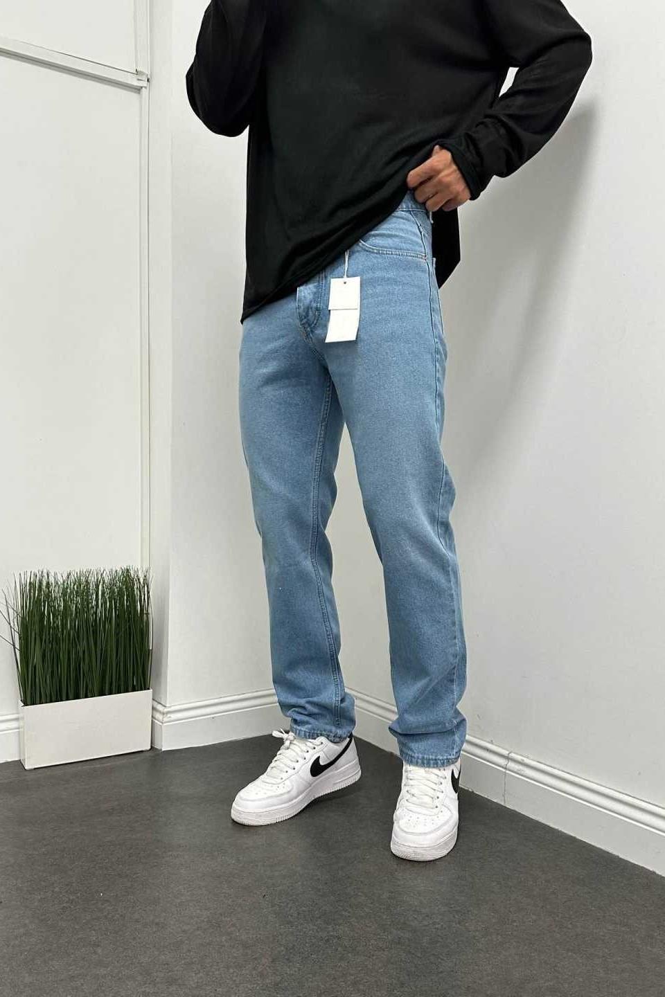 Wholesale Men's Blue Baggy Jeans 1504W26-PNT2492