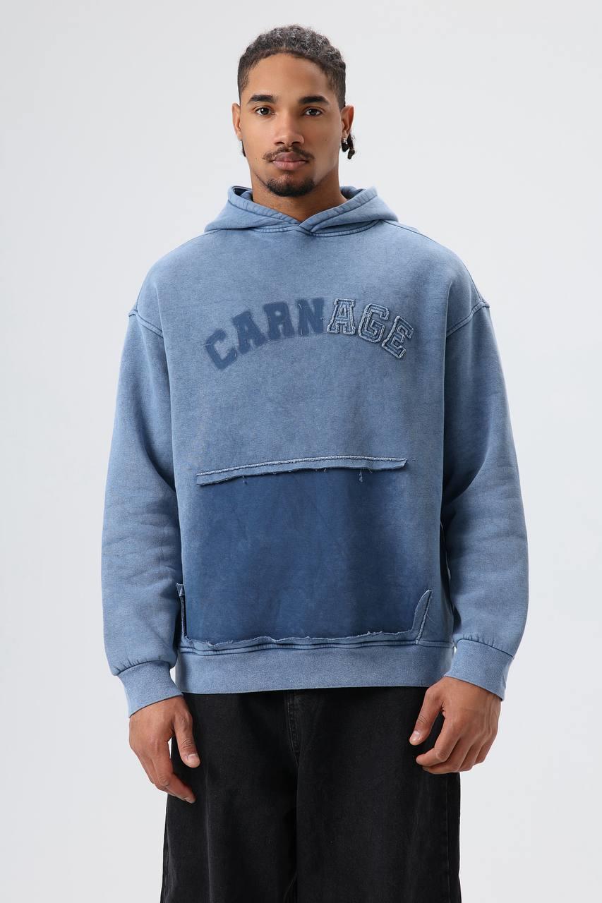 Wholesale Men's Blue Hoodie 1605W26-E71-101