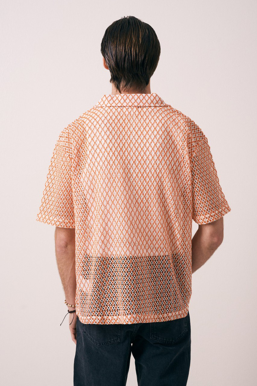 Wholesale Men's Brick Shirt 1609W26-6372