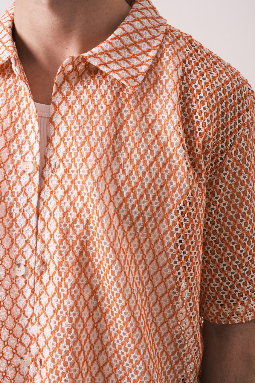 Wholesale Men's Brick Shirt 1609W26-6372