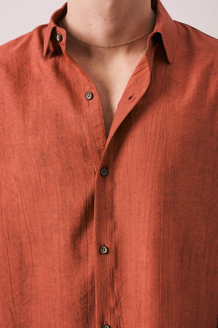 Wholesale Men's Brick Shirt 1609W26-6376 