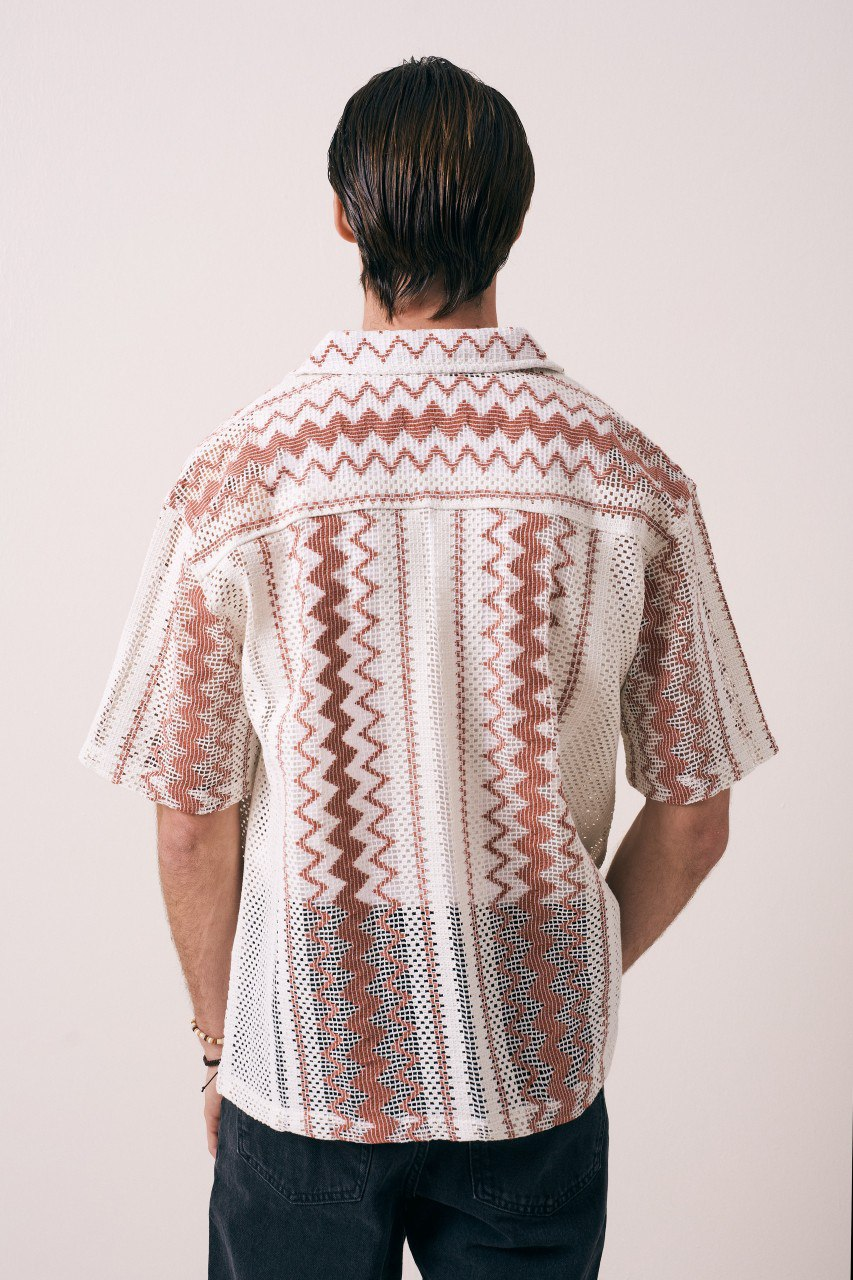 Wholesale Men's Brick Shirt 1609W26-6371 