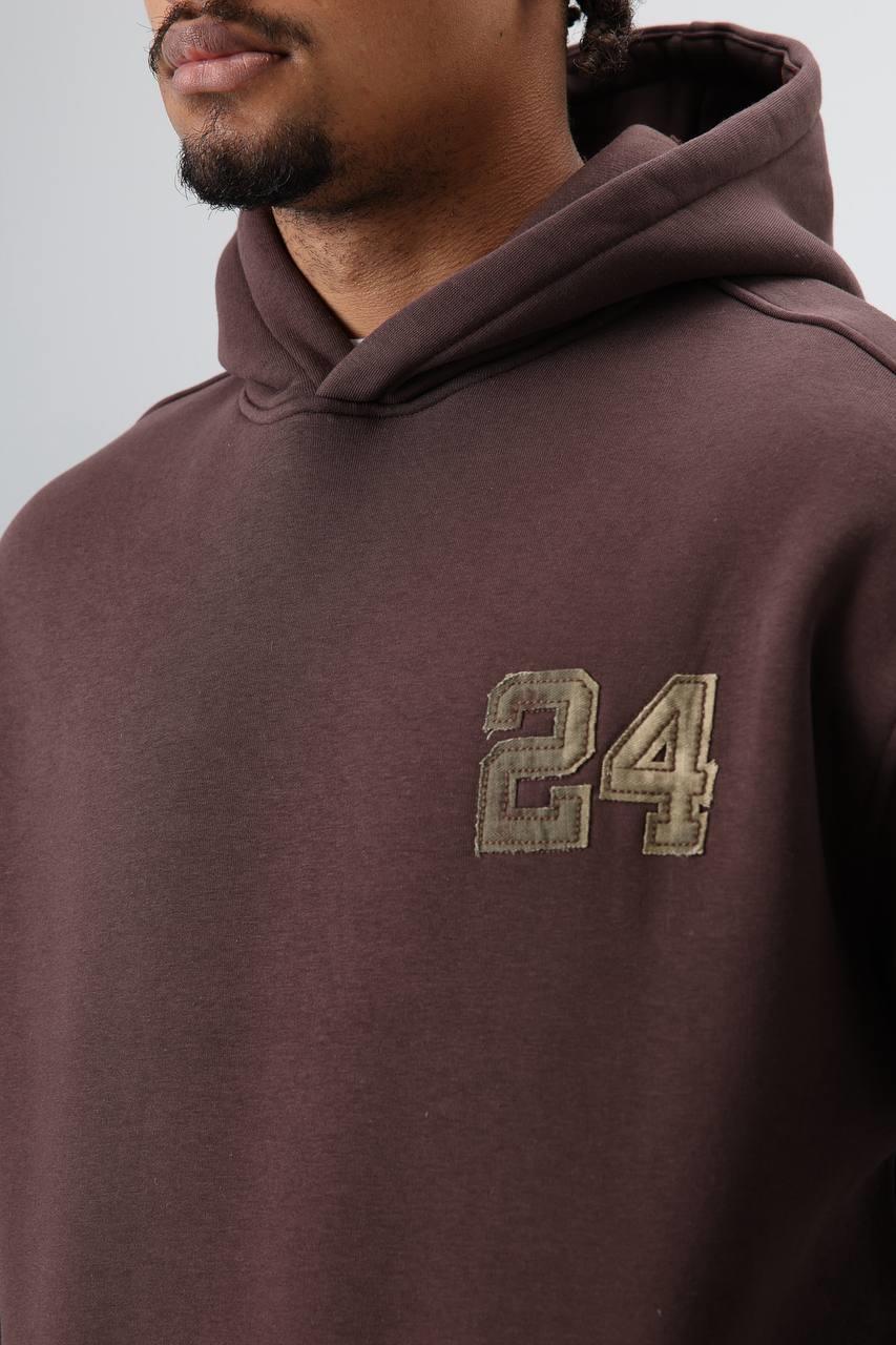 Wholesale Men's Brown Hoodie 1605W26-E71-110