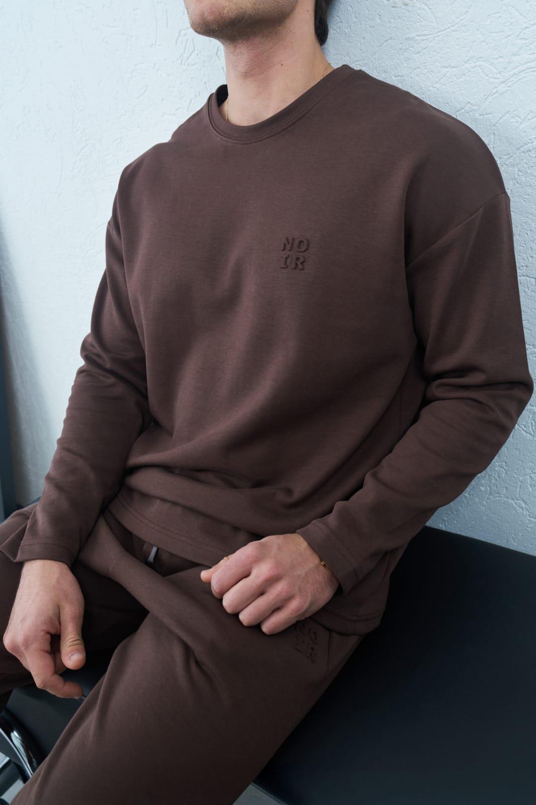 Wholesale Men's Brown Sweatshirt 1601FW26-2613