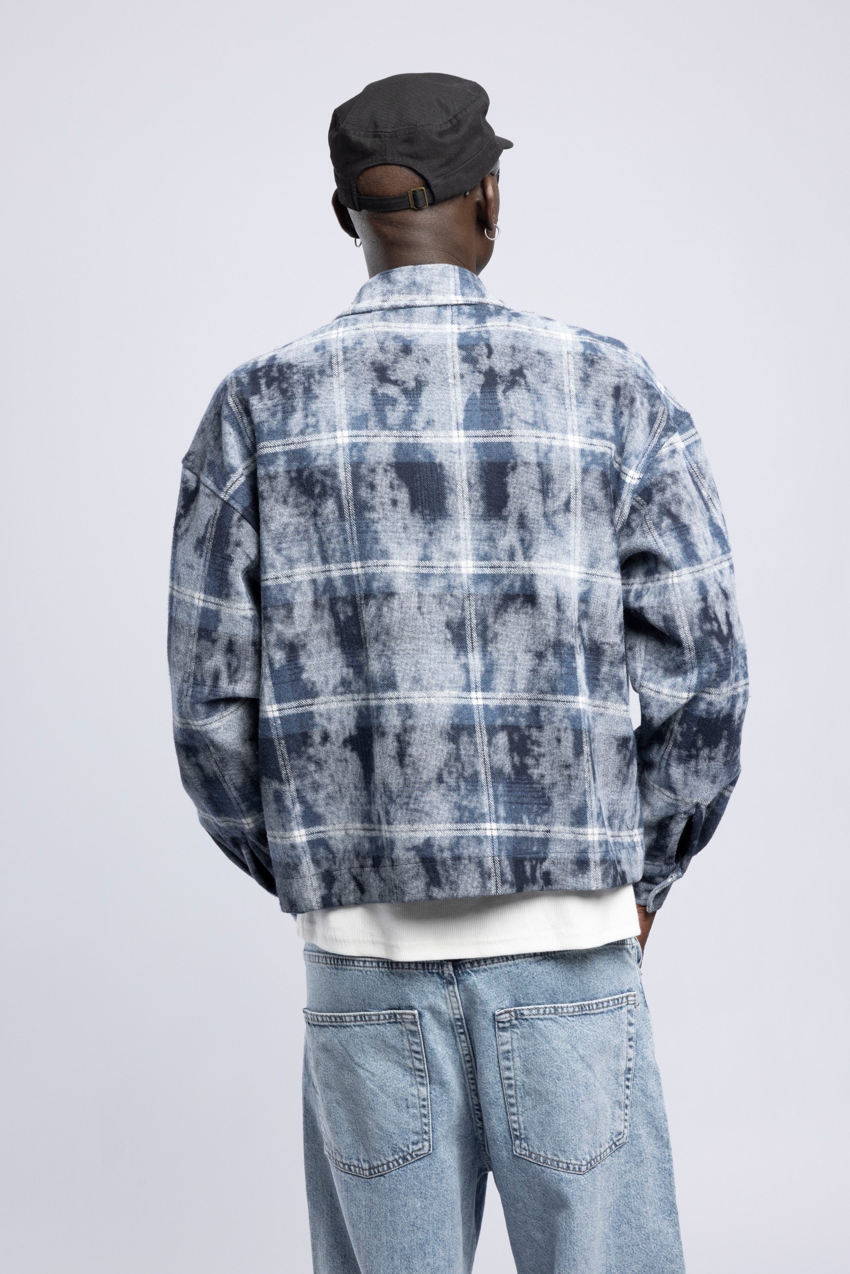 Wholesale Men's Ecru Washed Shirt  1503FW27-MRT-1817