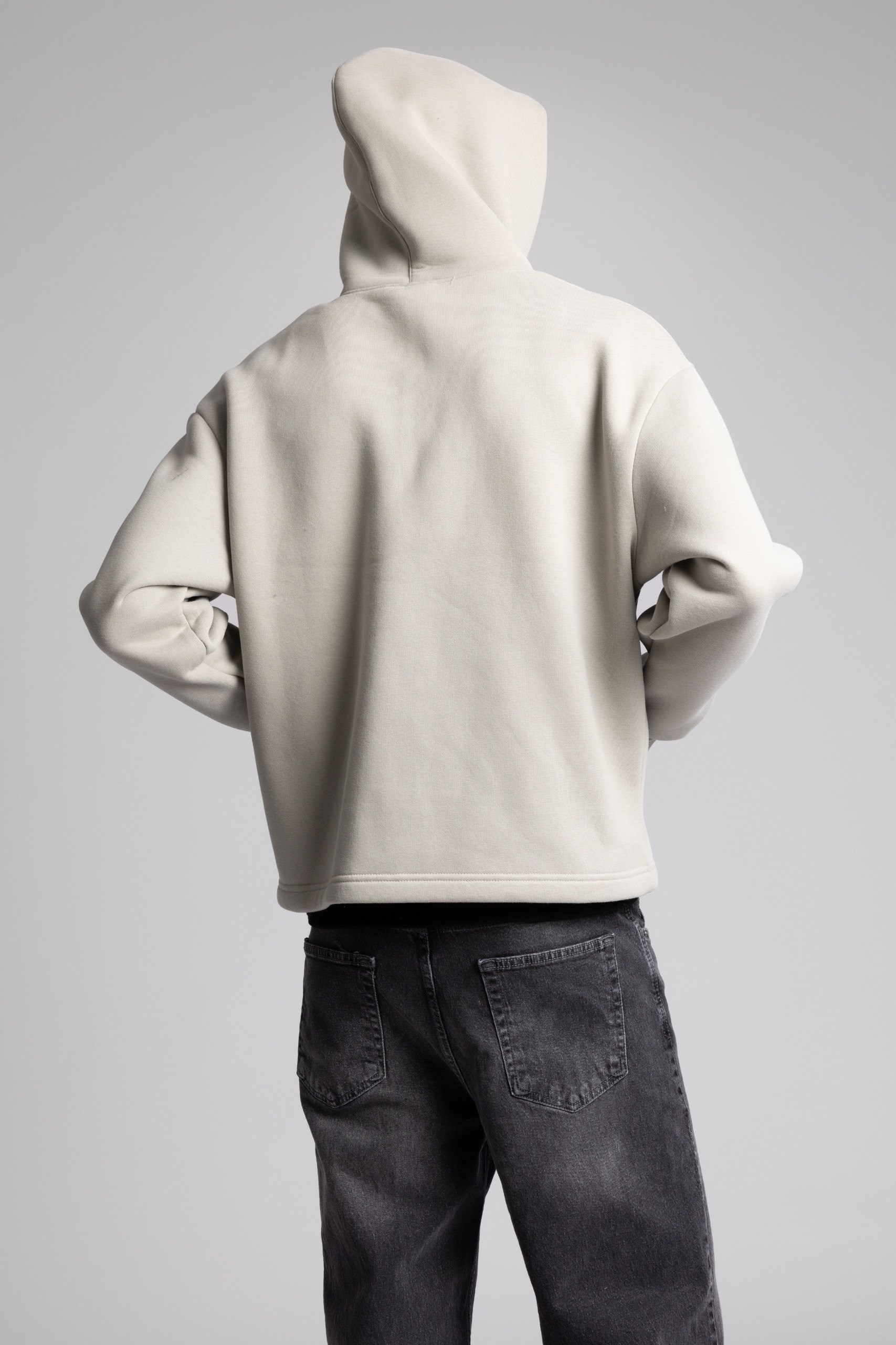 Wholesale Men's Gray Embroidered Sweatshirt  1503FW27-26CK-029