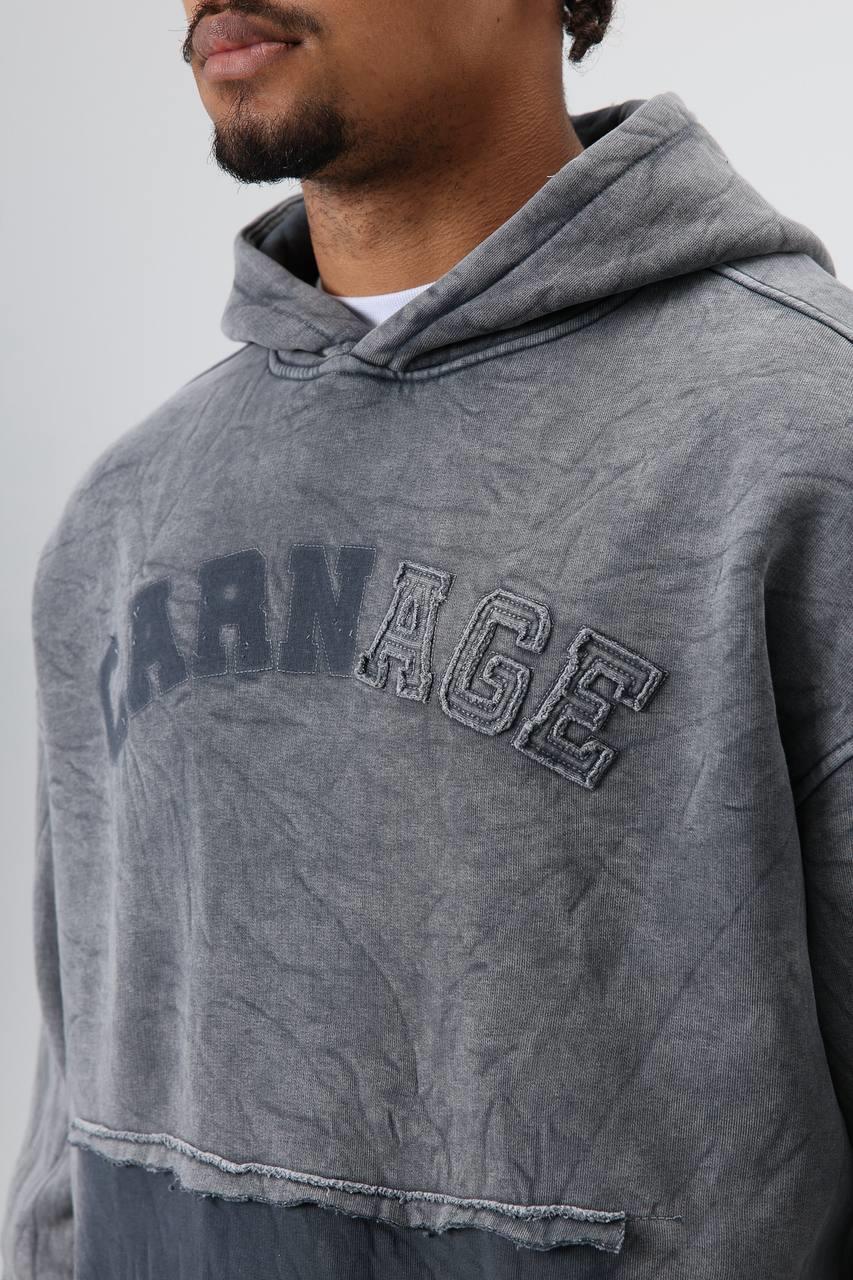 Wholesale Men's Gray Hoodie 1605W26-E71-101