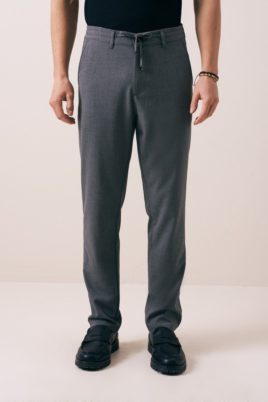Wholesale Men's Gray Pants 1609W26-8521 