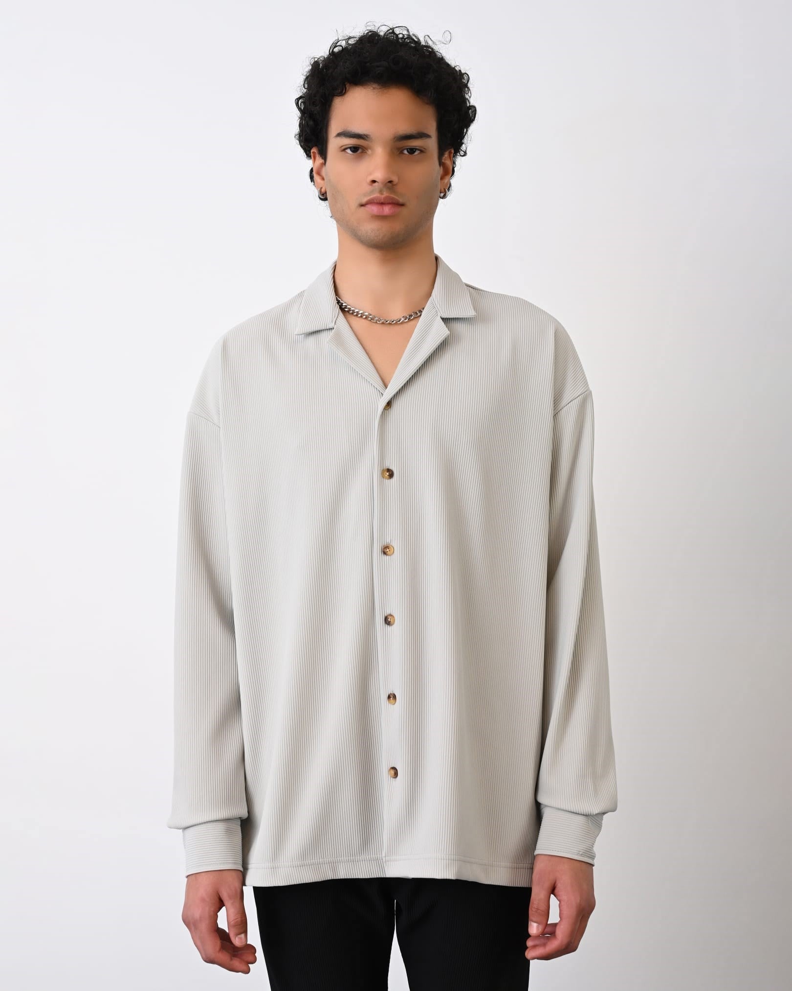 Wholesale Men's Gray Shirt 1601S26-1122