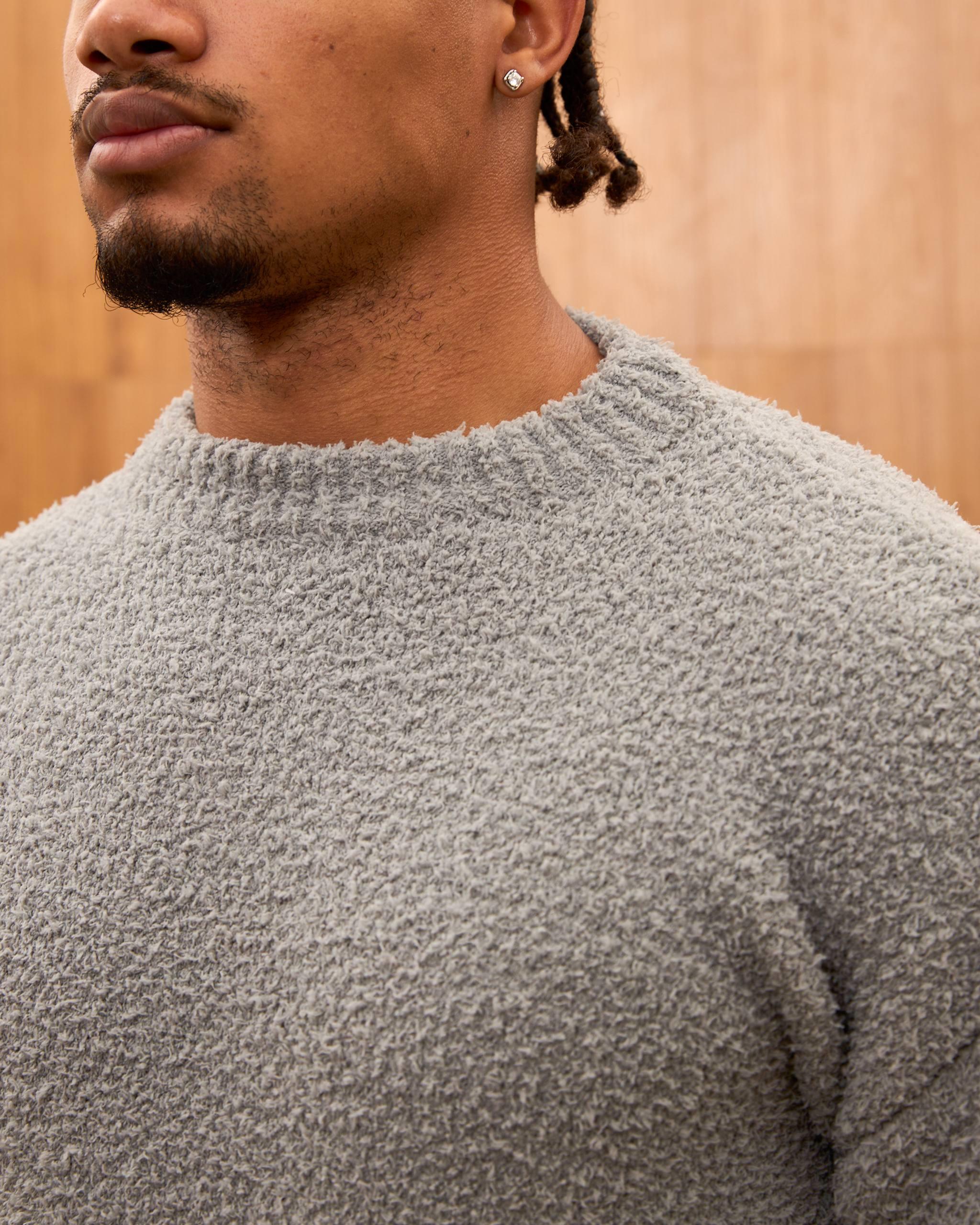 Wholesale Men's Gray Sweater 1603W26-25TK-021