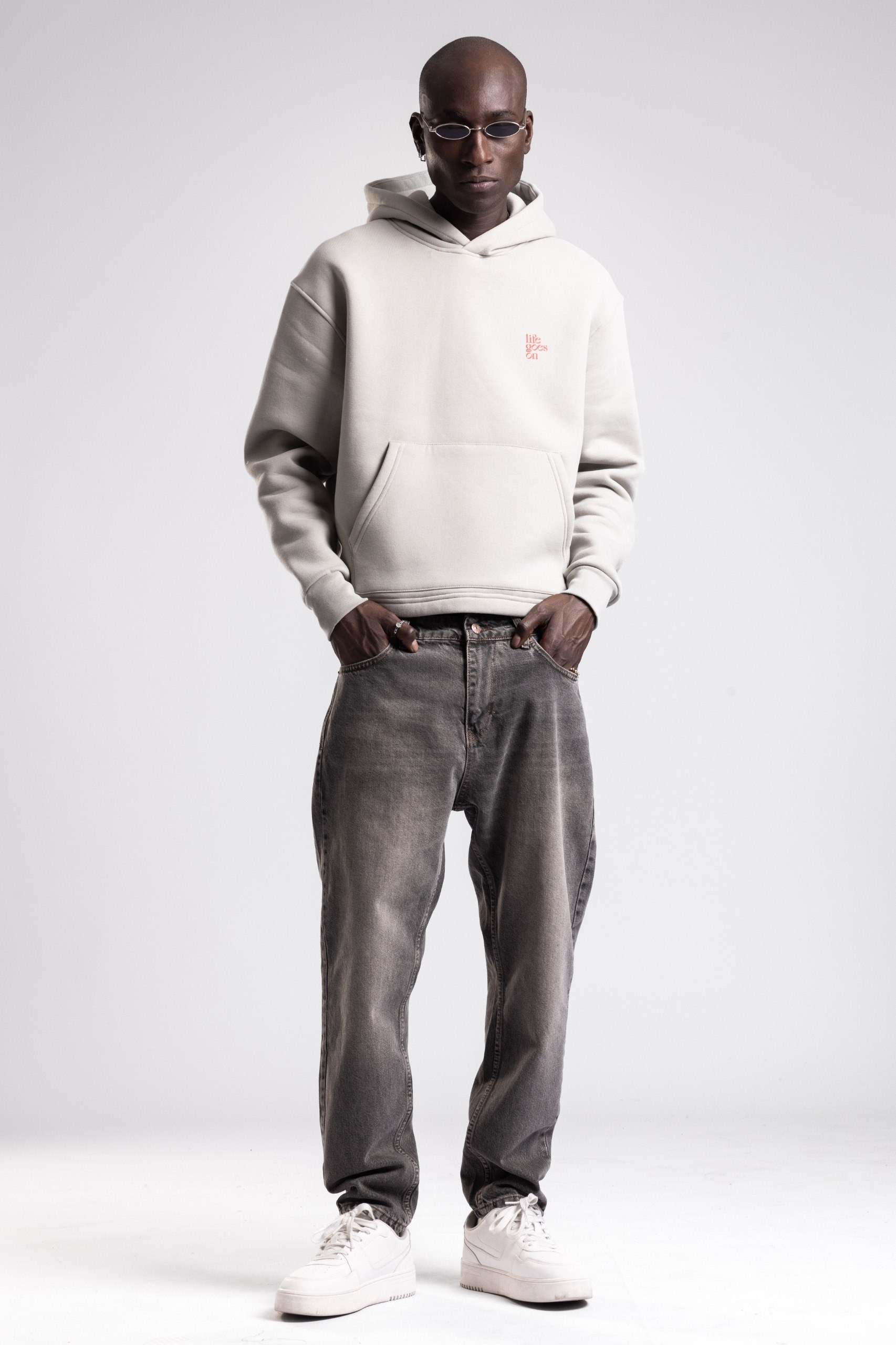 Wholesale Men's Gray Sweatshirt  1503FW27-26CK-034