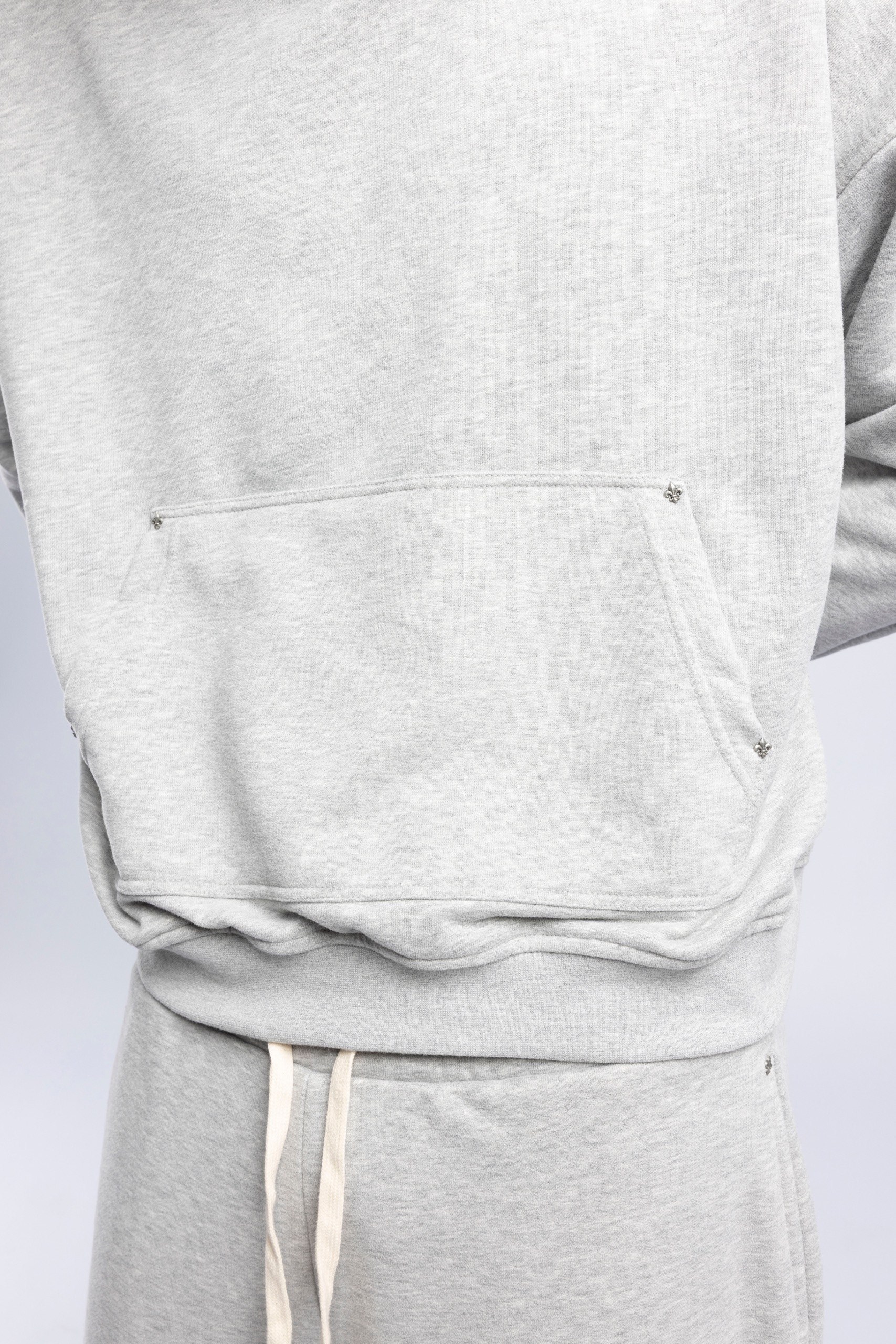 Wholesale Men's Gray Sweatshirt  1503FW27-MRT-4646