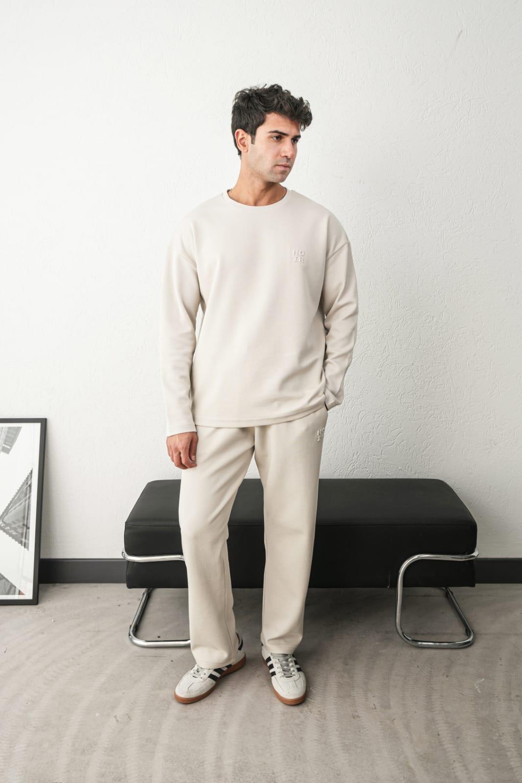 Wholesale Men's Gray Sweatshirt 1601FW26-2613