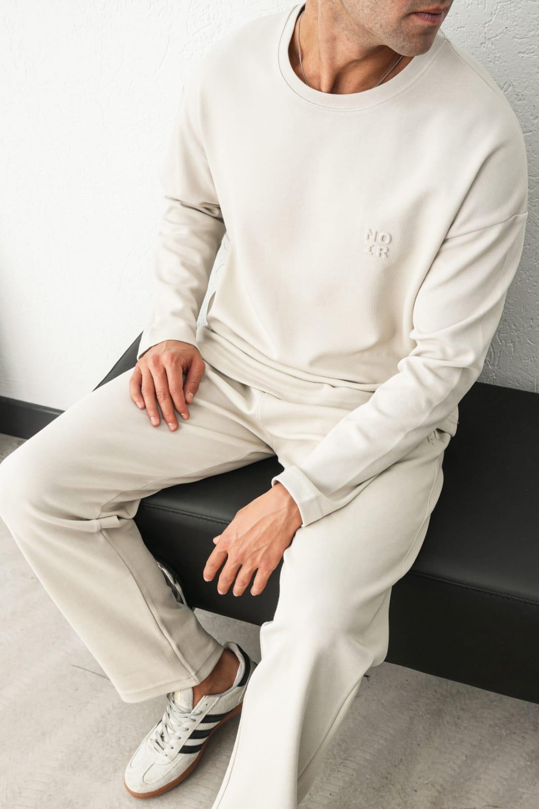 Wholesale Men's Gray Sweatshirt 1601FW26-2613