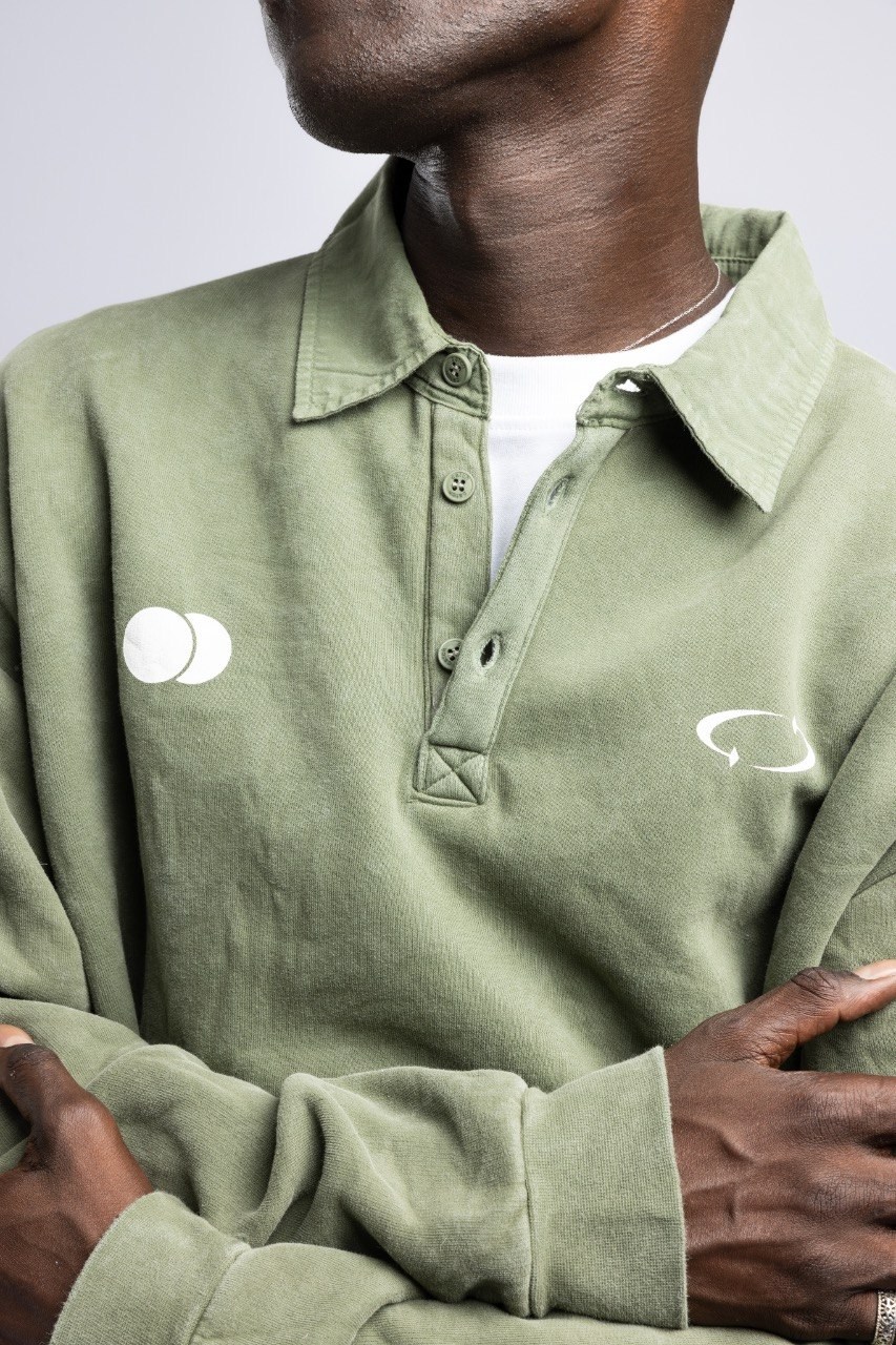 Wholesale Men's Green Sweatshirt  1503FW27-MRT-4637