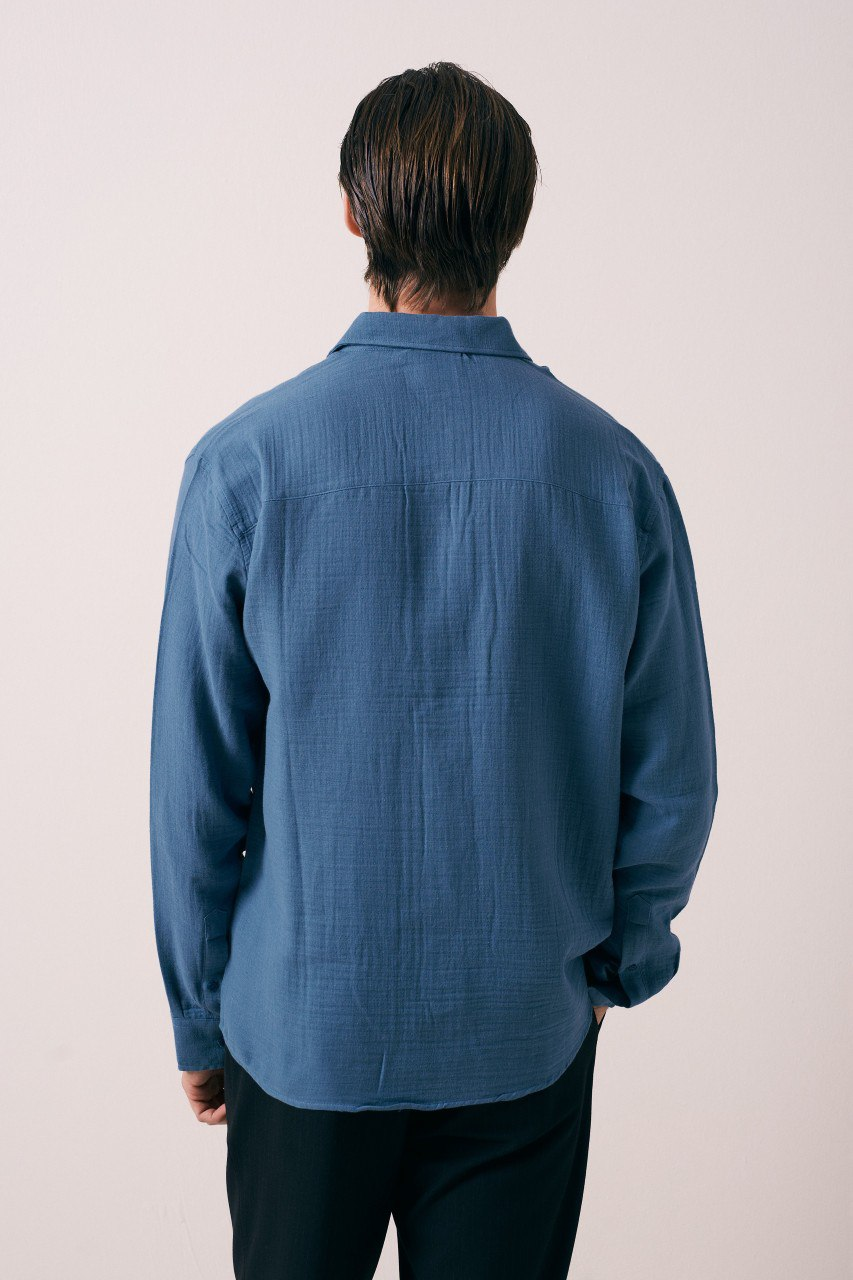 Wholesale Men's Indigo Shirt 1609W26-6392