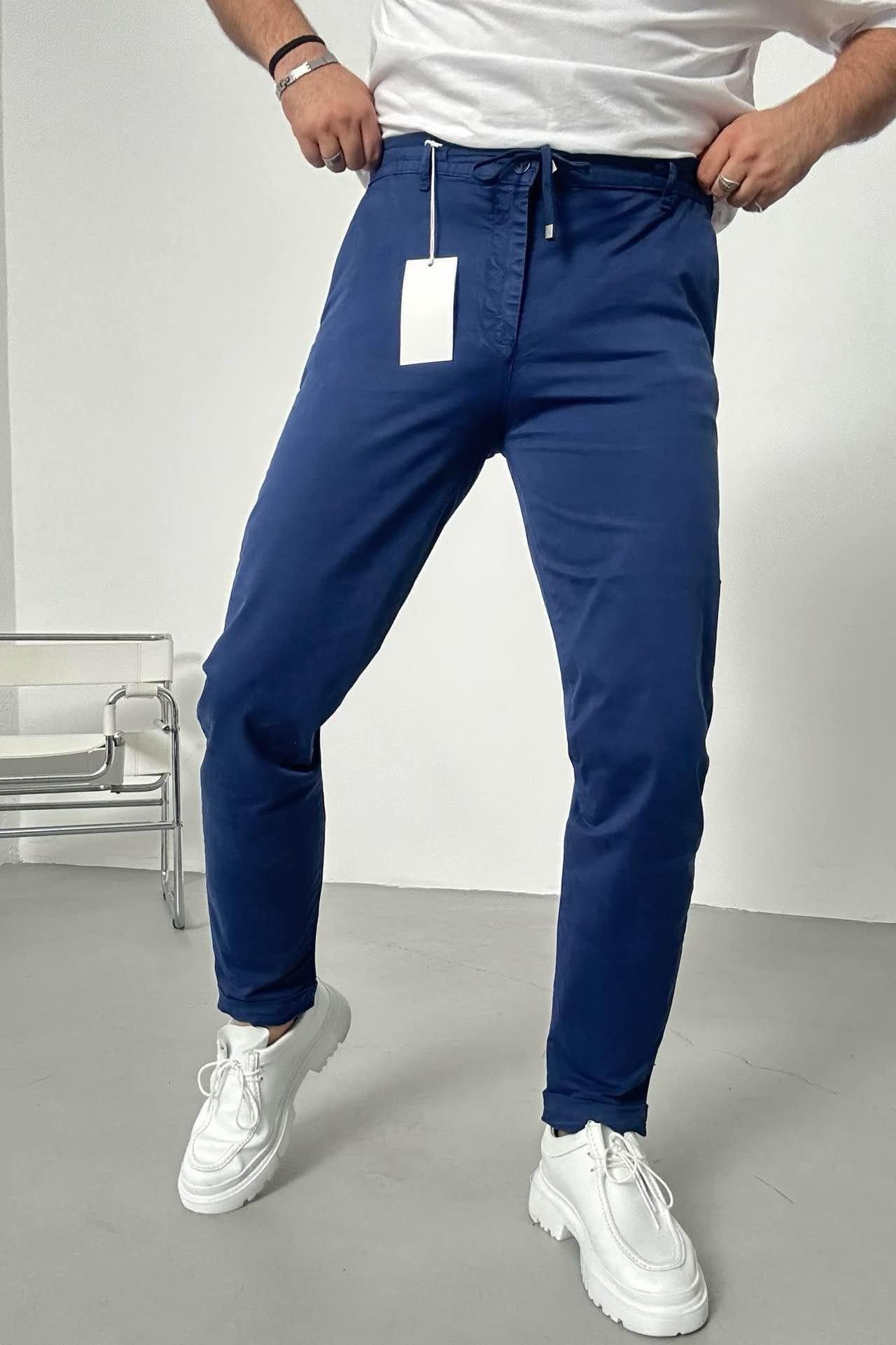 Wholesale Men's Indigo Slim Fit Jeans 1504W26-PNT201