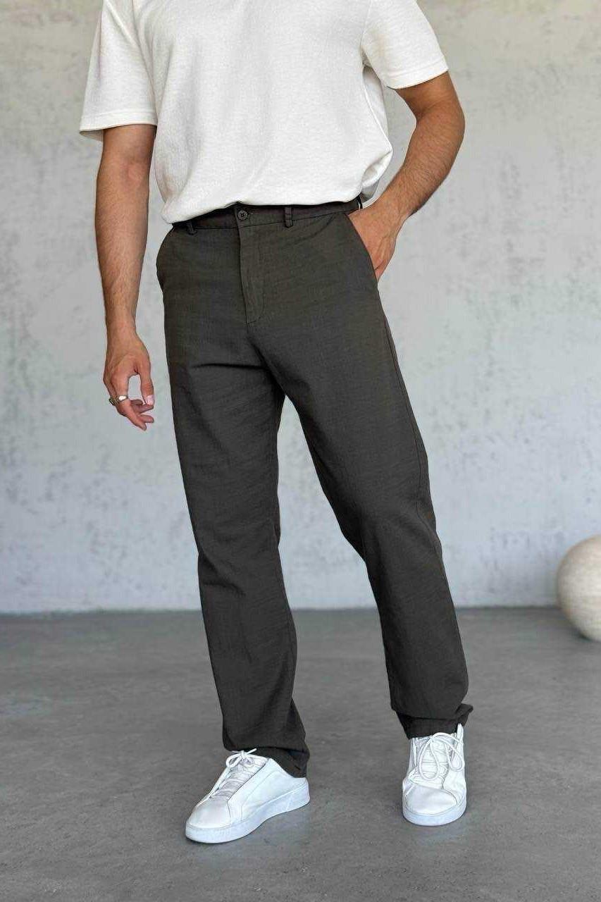 Wholesale Men's Khaki Baggy Pants 1504W26-PNT5077