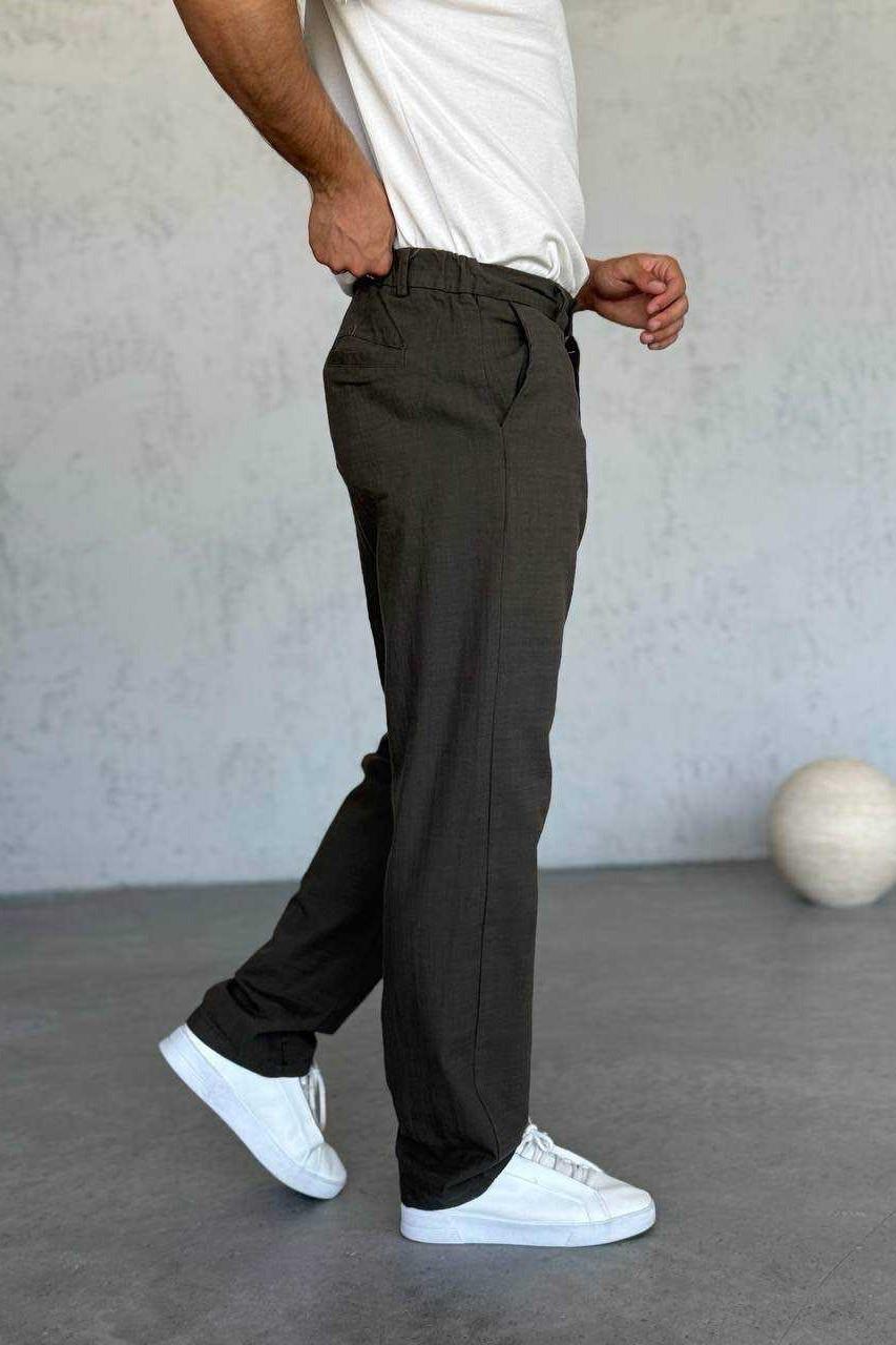 Wholesale Men's Khaki Baggy Pants 1504W26-PNT5077