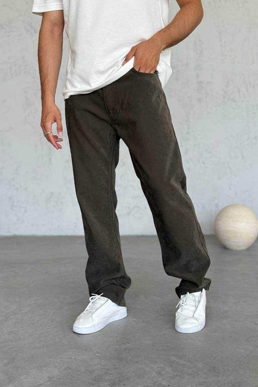 Wholesale Men's Khaki Baggy Pants 1504W26-PNT3058