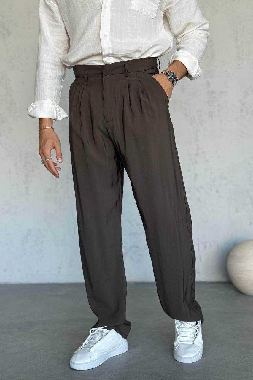 Wholesale Men's Khaki Baggy Pants 1504W26-PNT5039