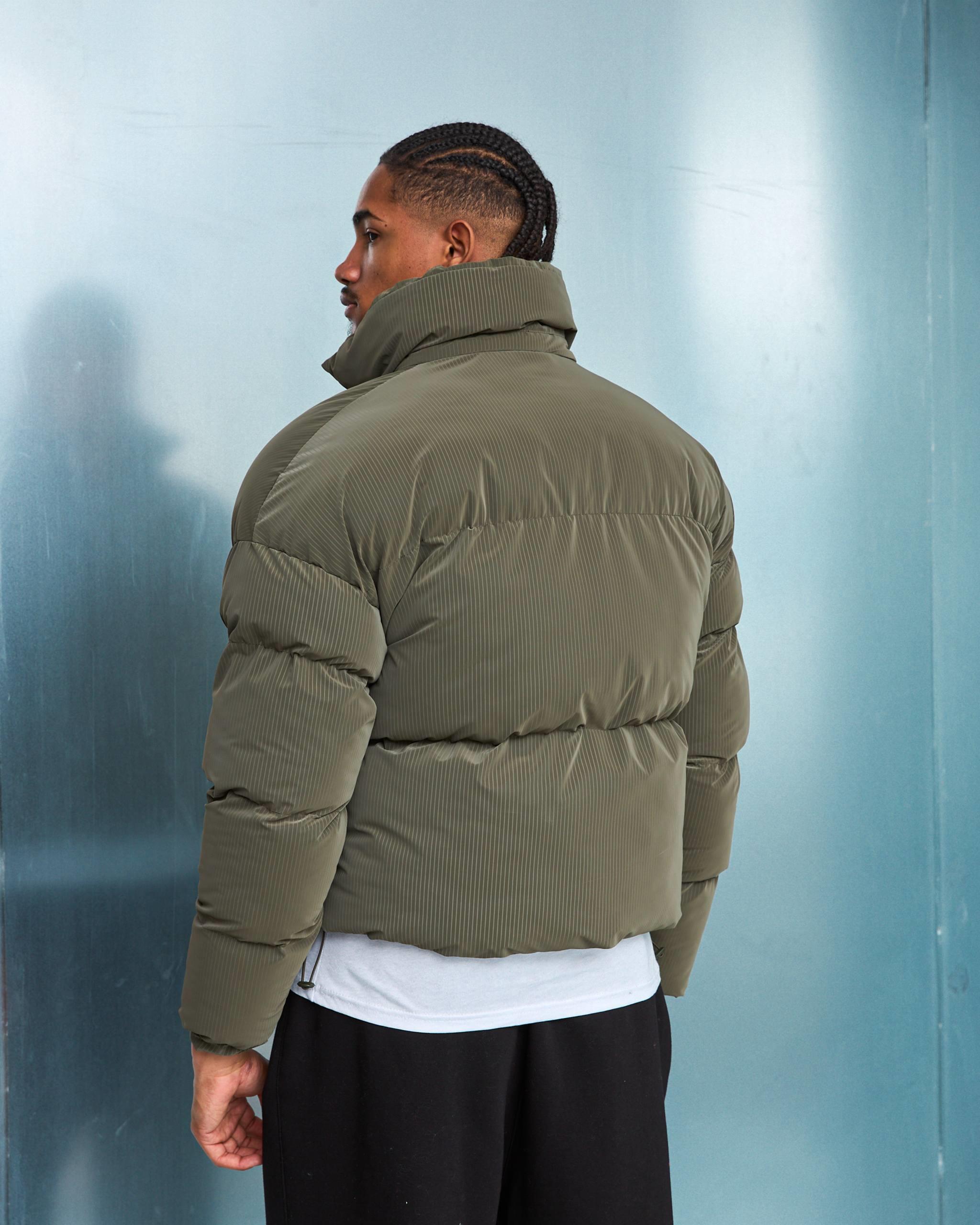 Wholesale Men's Khaki Coat 1603W26-M1078