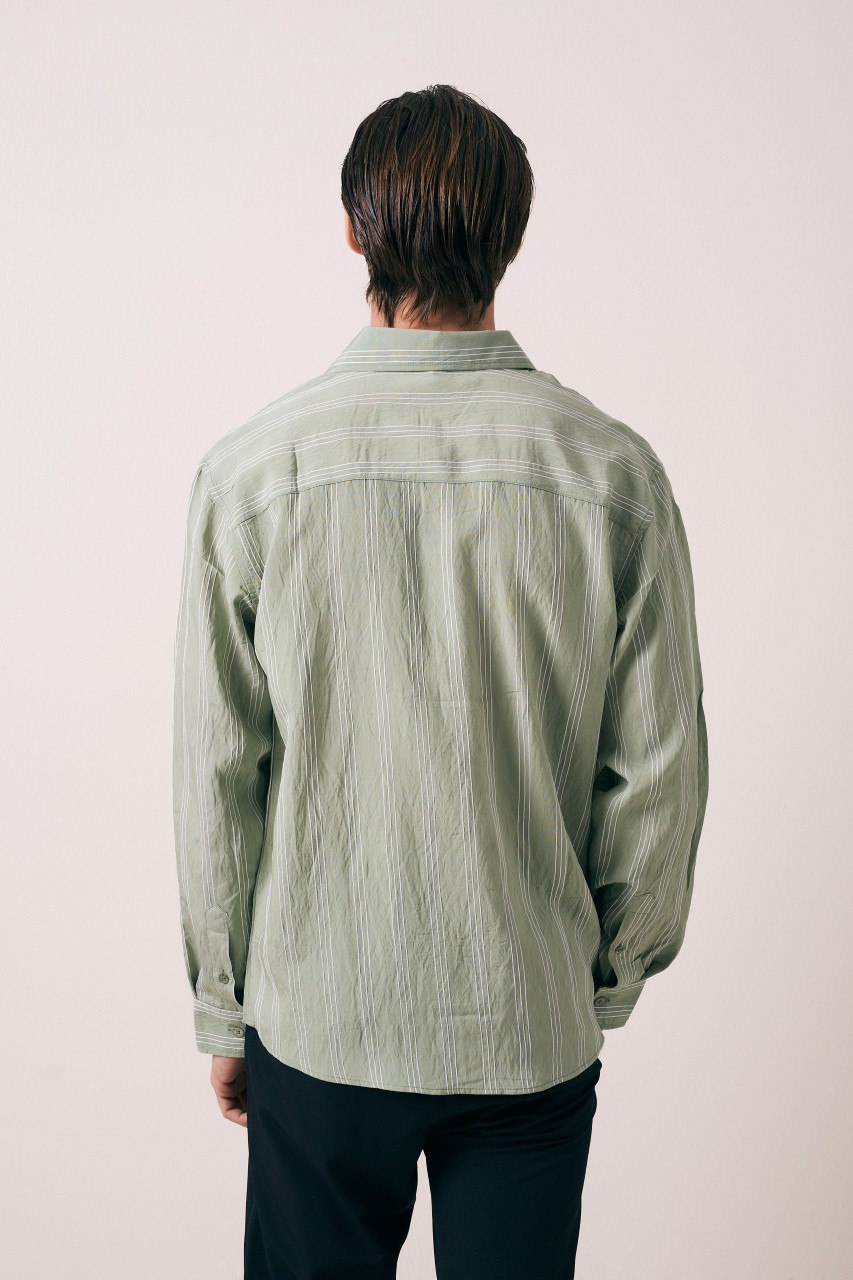 Wholesale Men's Khaki Shirt 1609W26-6393 