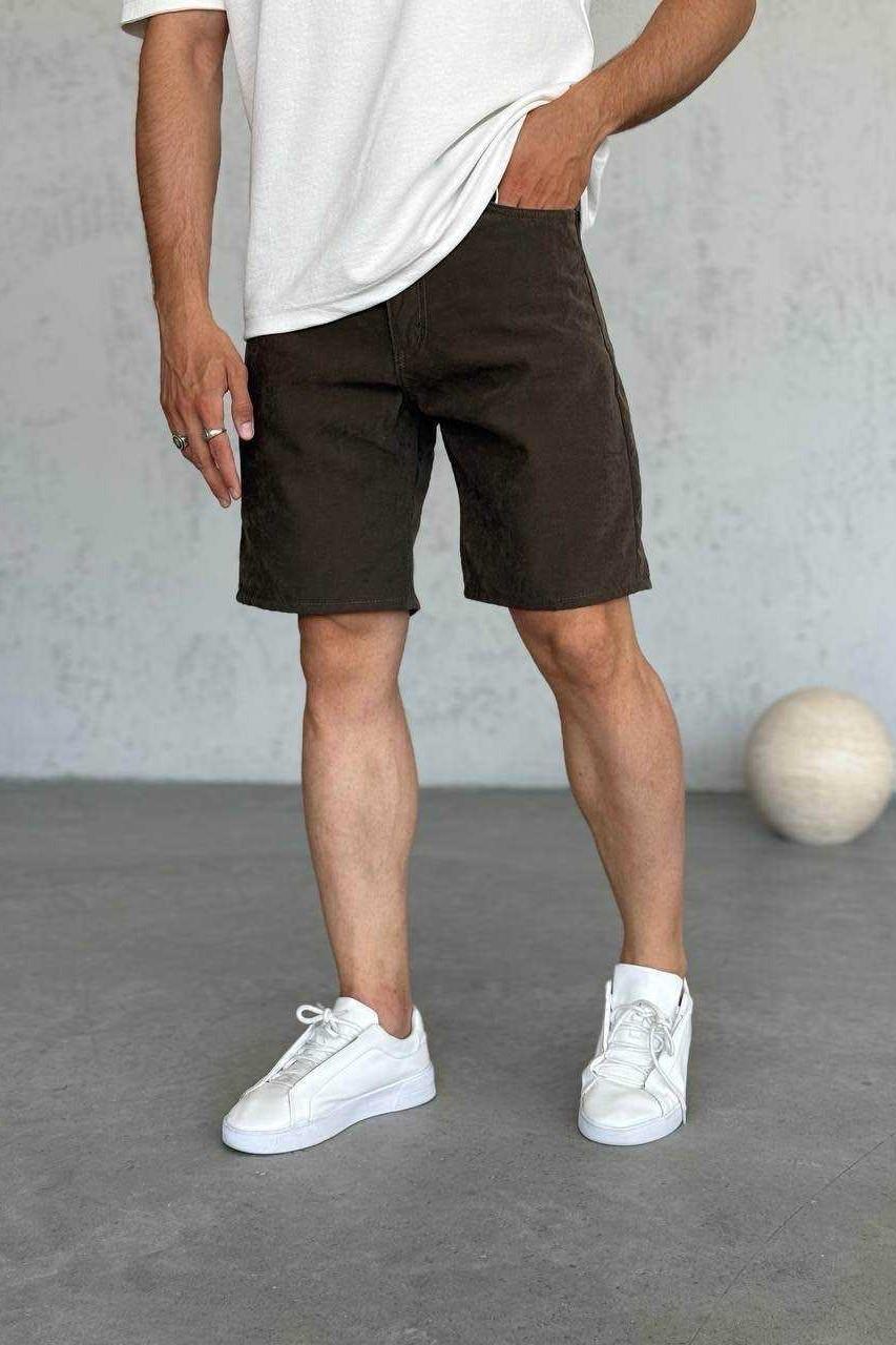 Wholesale Men's Khaki Shorts 1504W26-SRT3059