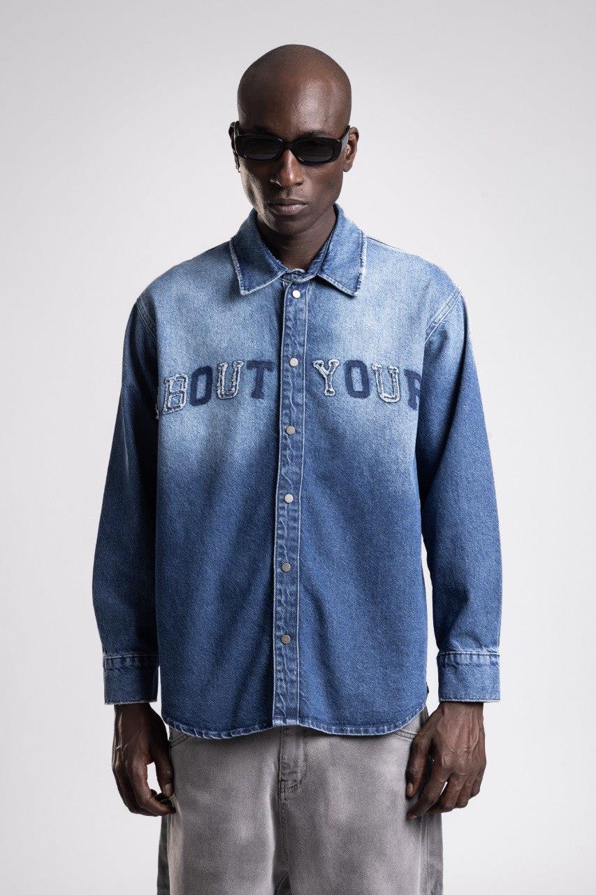 Wholesale Men's Light Blue Jean Jacket  1503W26-1791-1