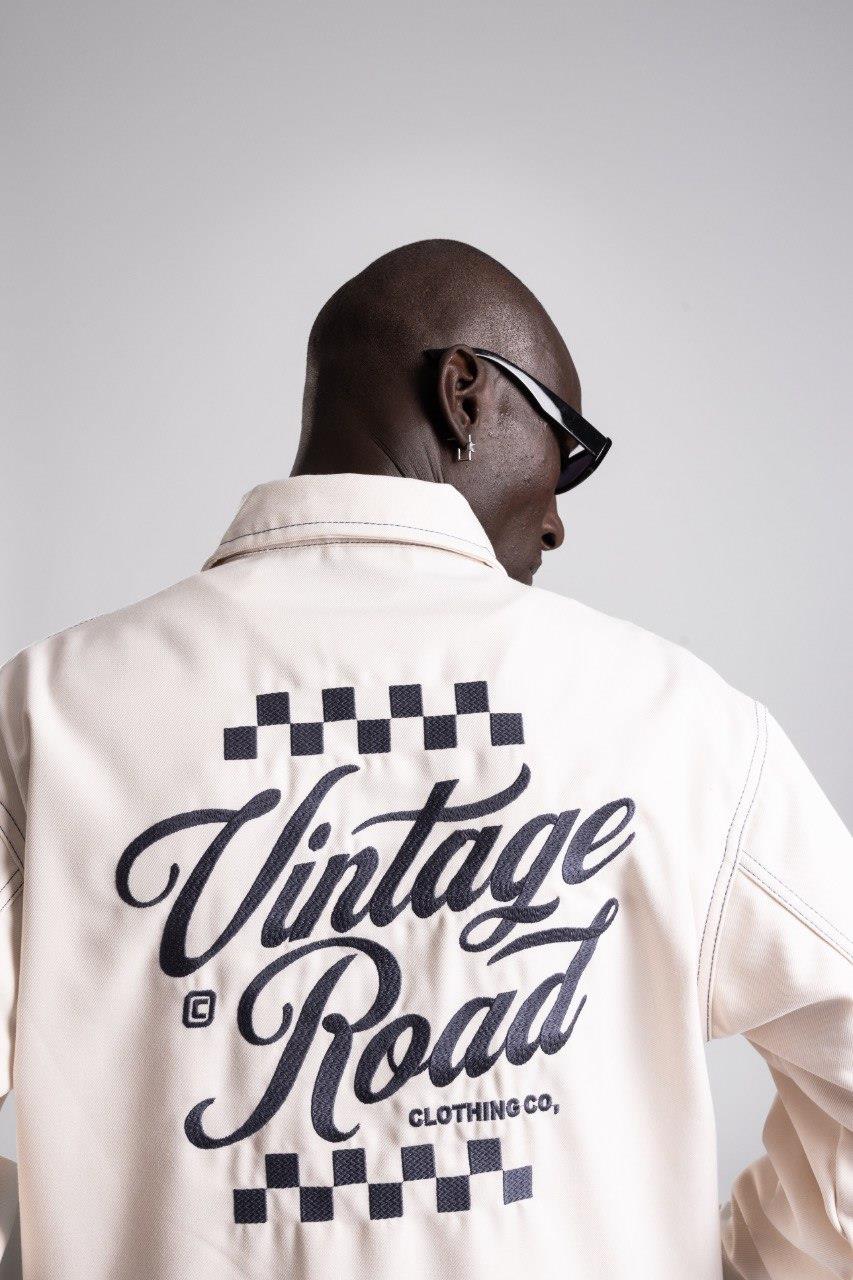 Wholesale Men's Light Ecru Jean Jacket  1503W26-4349-2