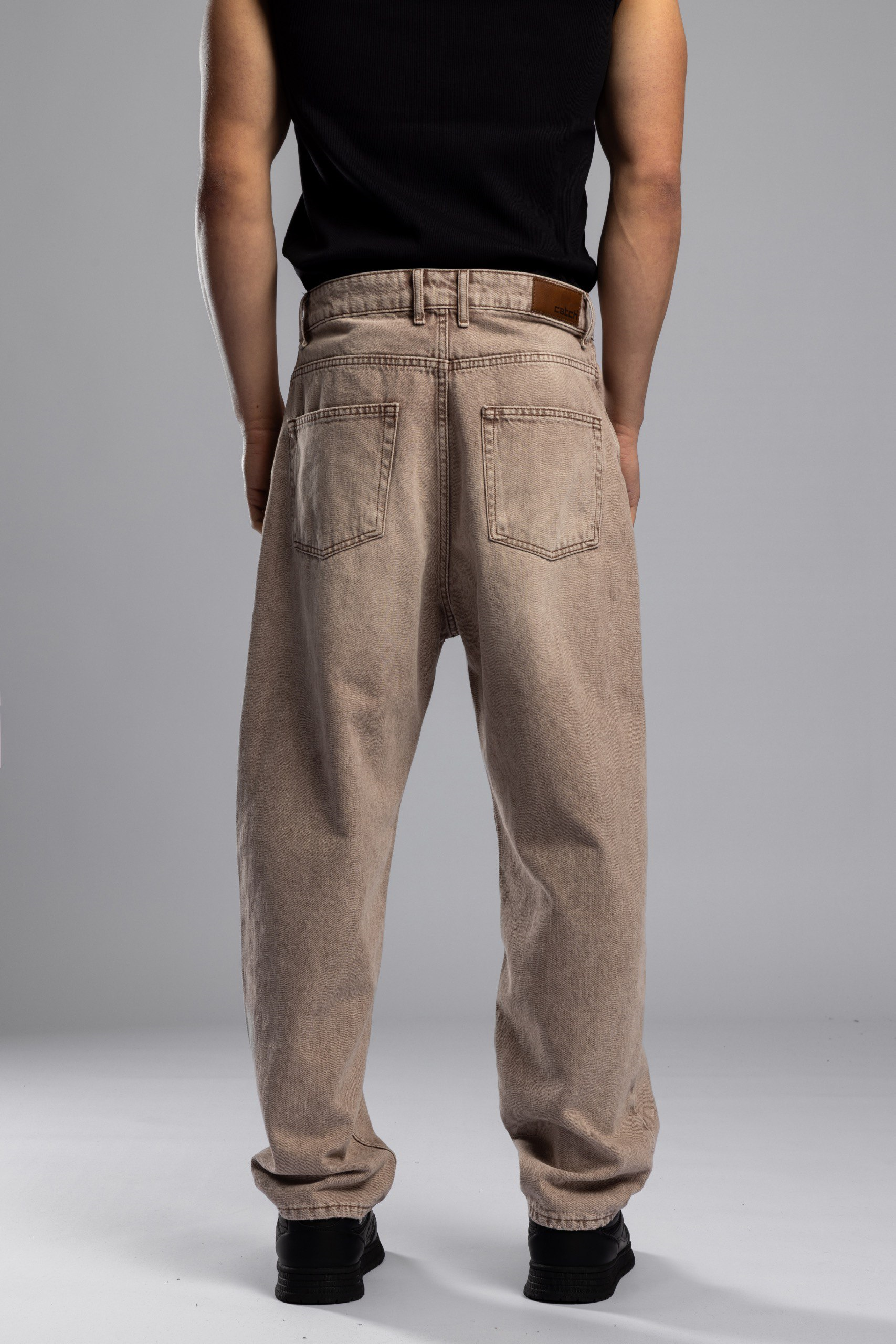 Wholesale Men's Mink Baggy Jeans 1503W26-6607-STUDIO