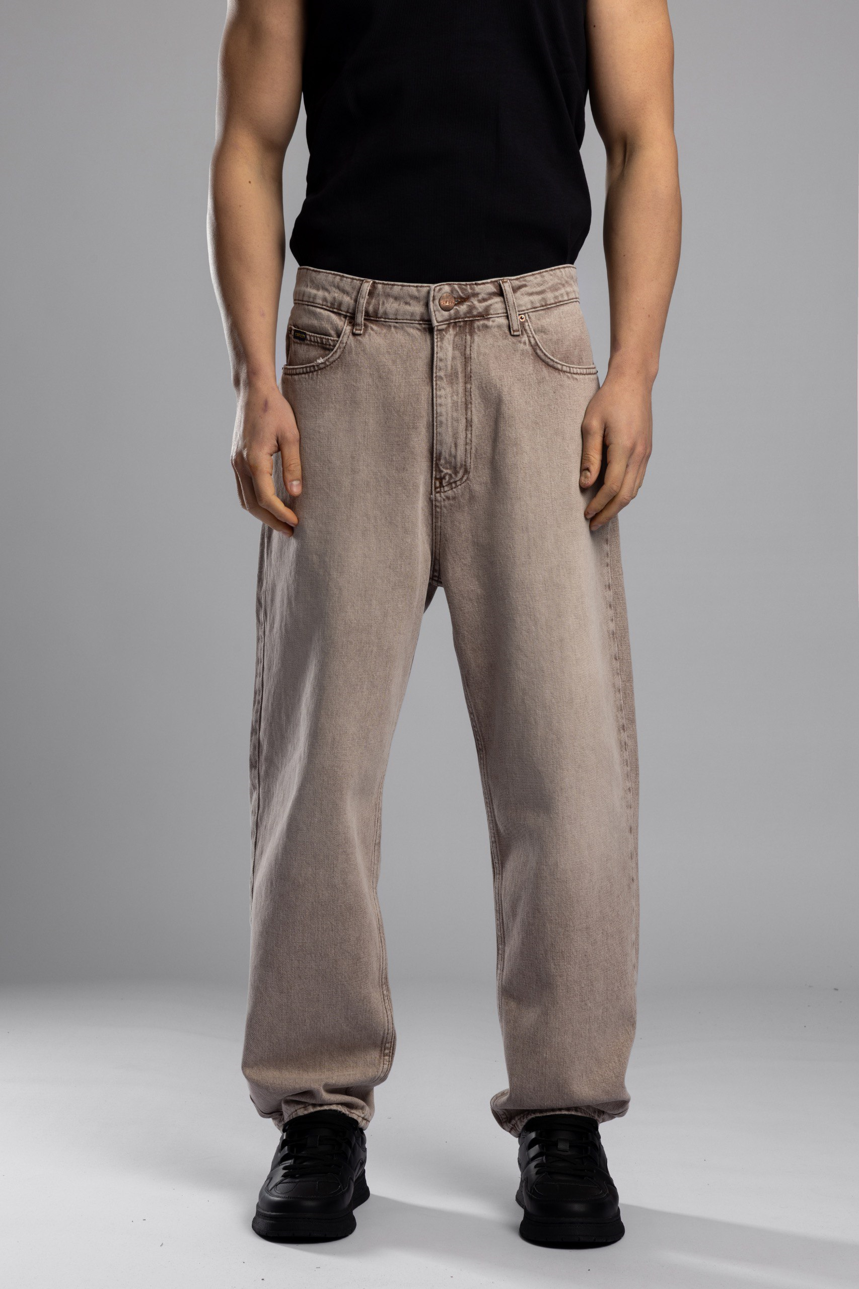 Wholesale Men's Mink Baggy Jeans 1503W26-6607-STUDIO