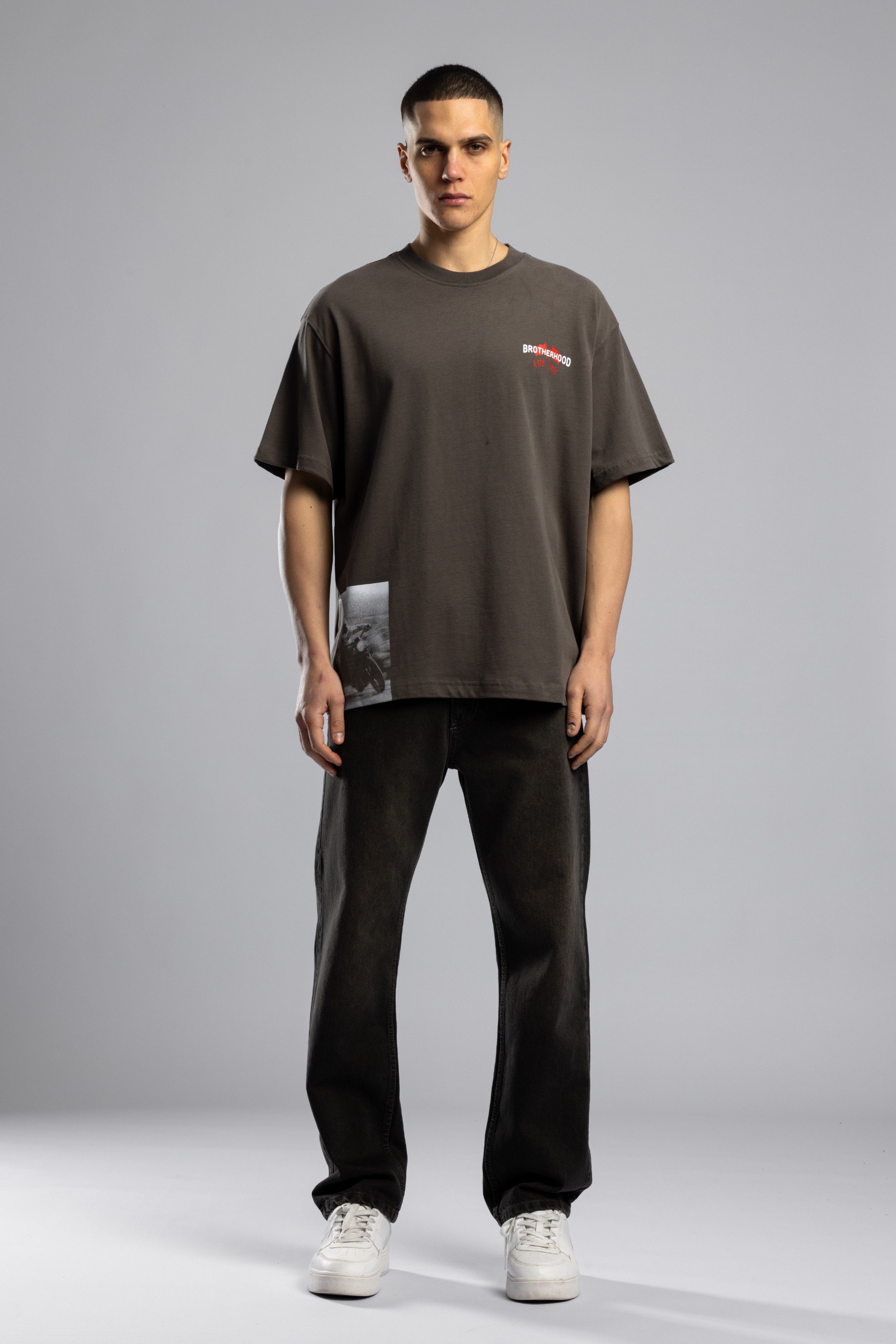 Wholesale Men's Mink Basic T-shirt 1503W26-MRT-26007